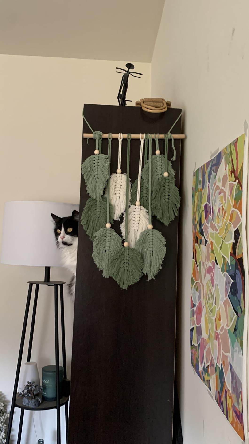 FREEBLOSS DIY Macrame Leaf Wall Hanging Beginners customer photo 1