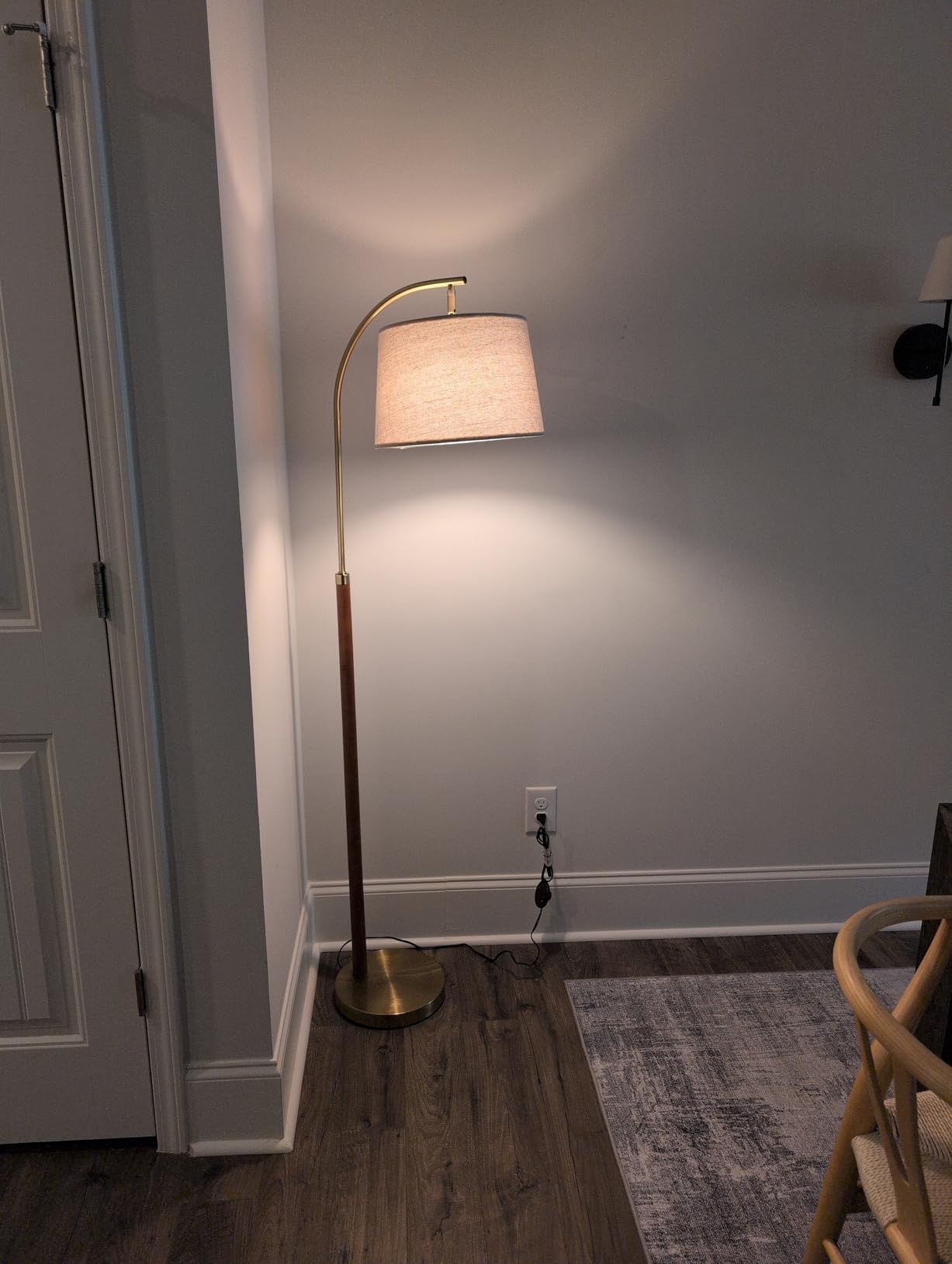 Real Wood Floor Lamps for Living Room Bedroom 62.5