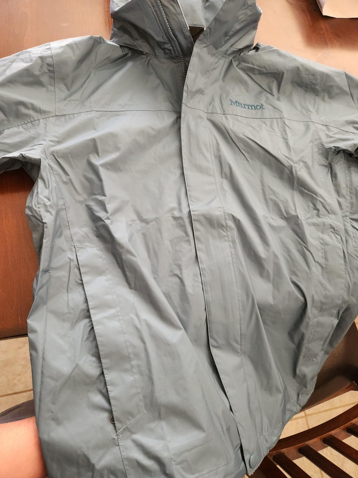MARMOT Men's Precip Eco Waterproof Rain Jacket - 100% Recycled, Breathable, Lightweight, Packable Raincoat customer photo 1