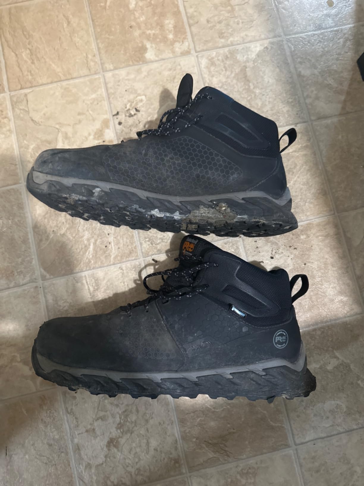 Timberland PRO Men's Ridgework Composite Safety Toe Waterproof Mid Boots customer photo 2