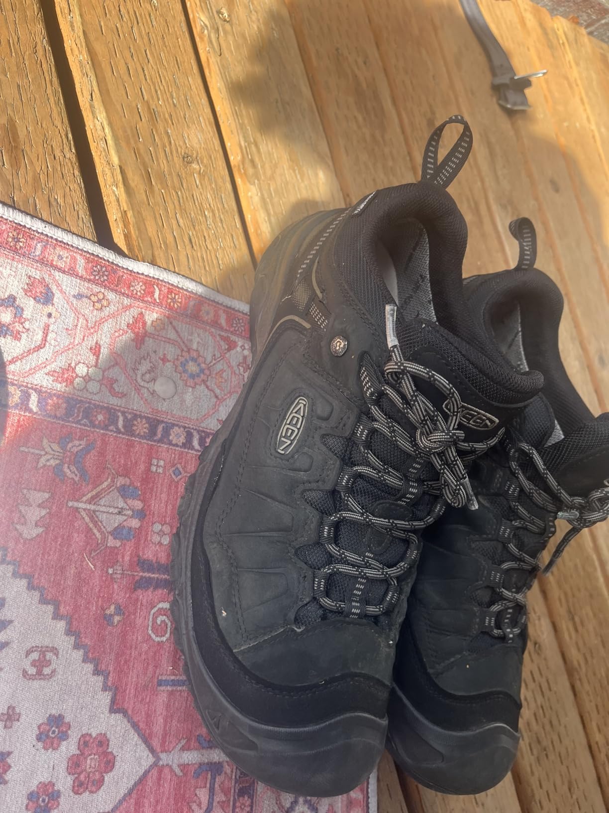 KEEN Men's Targhee 4 Low Height Durable Comfortable Waterproof Hiking Shoes customer photo 1