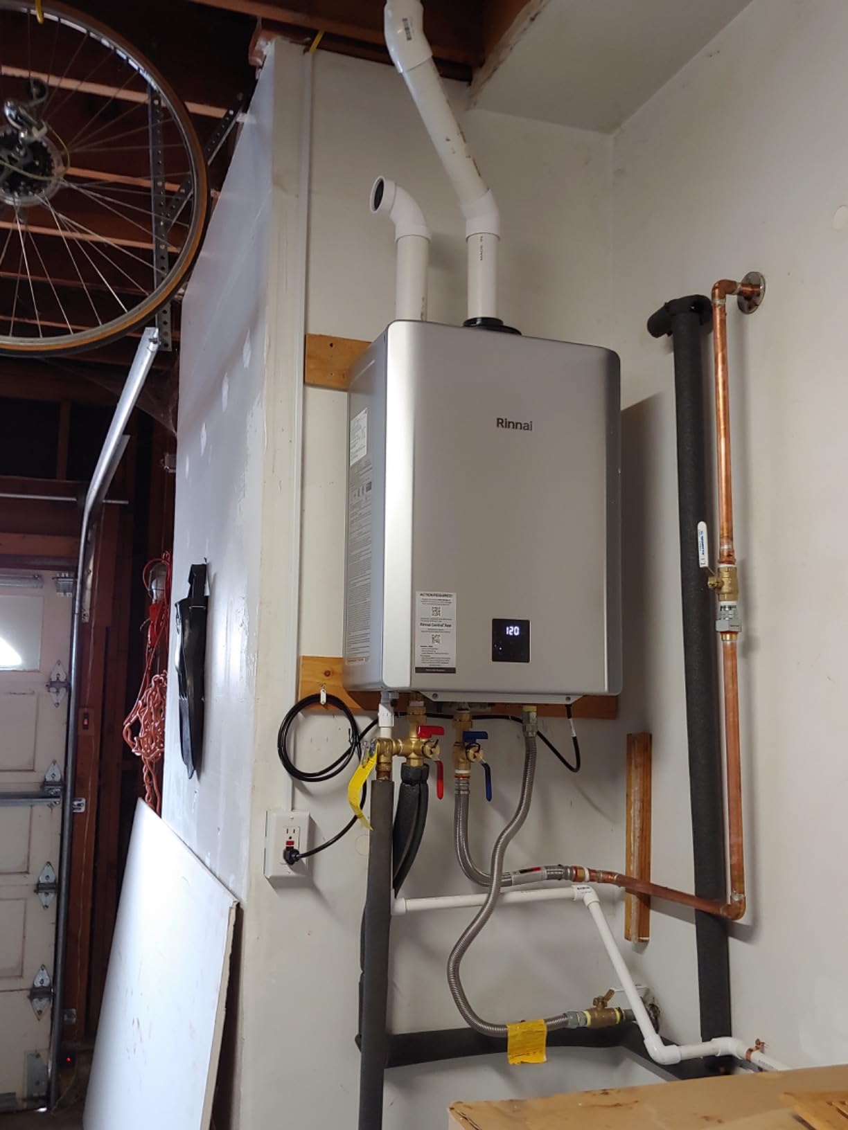 Rinnai RXP160iN Condensing Smart Sense Tankless Water Heater customer photo 1
