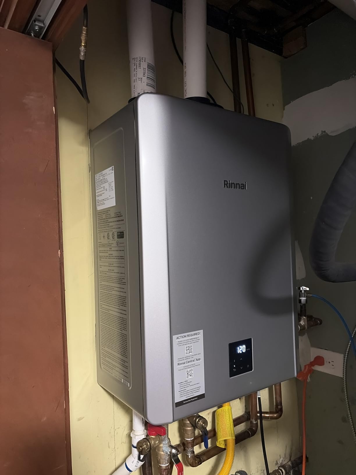 Rinnai RXP160iN Condensing Smart Sense Tankless Water Heater customer photo 2