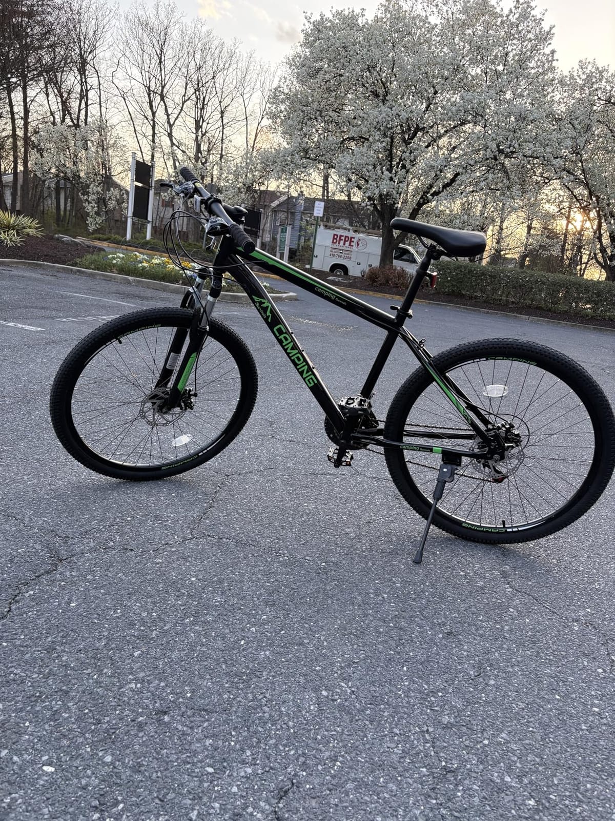 Ktaxon Mountain Bike 24/26/27.5 Inch Men & Women Mountain Bike with 21-Speed Adult Bikes, Double Disc Brake, Suspension Fork and High Carbon Steel Frame customer photo 2