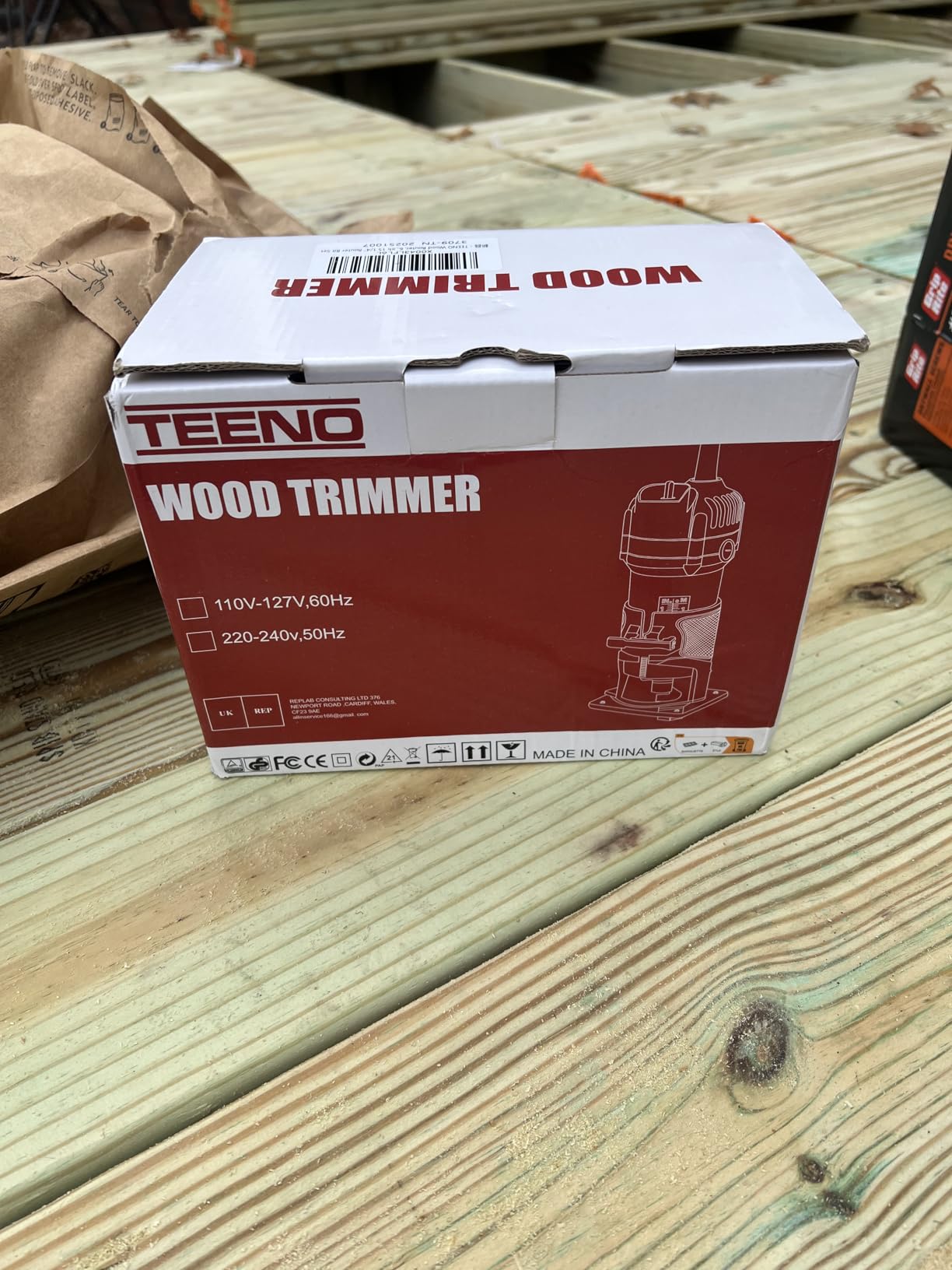TEENO Wood Router, 6.5Amp 1.25HP Wood Routers for Woodworking customer photo 2