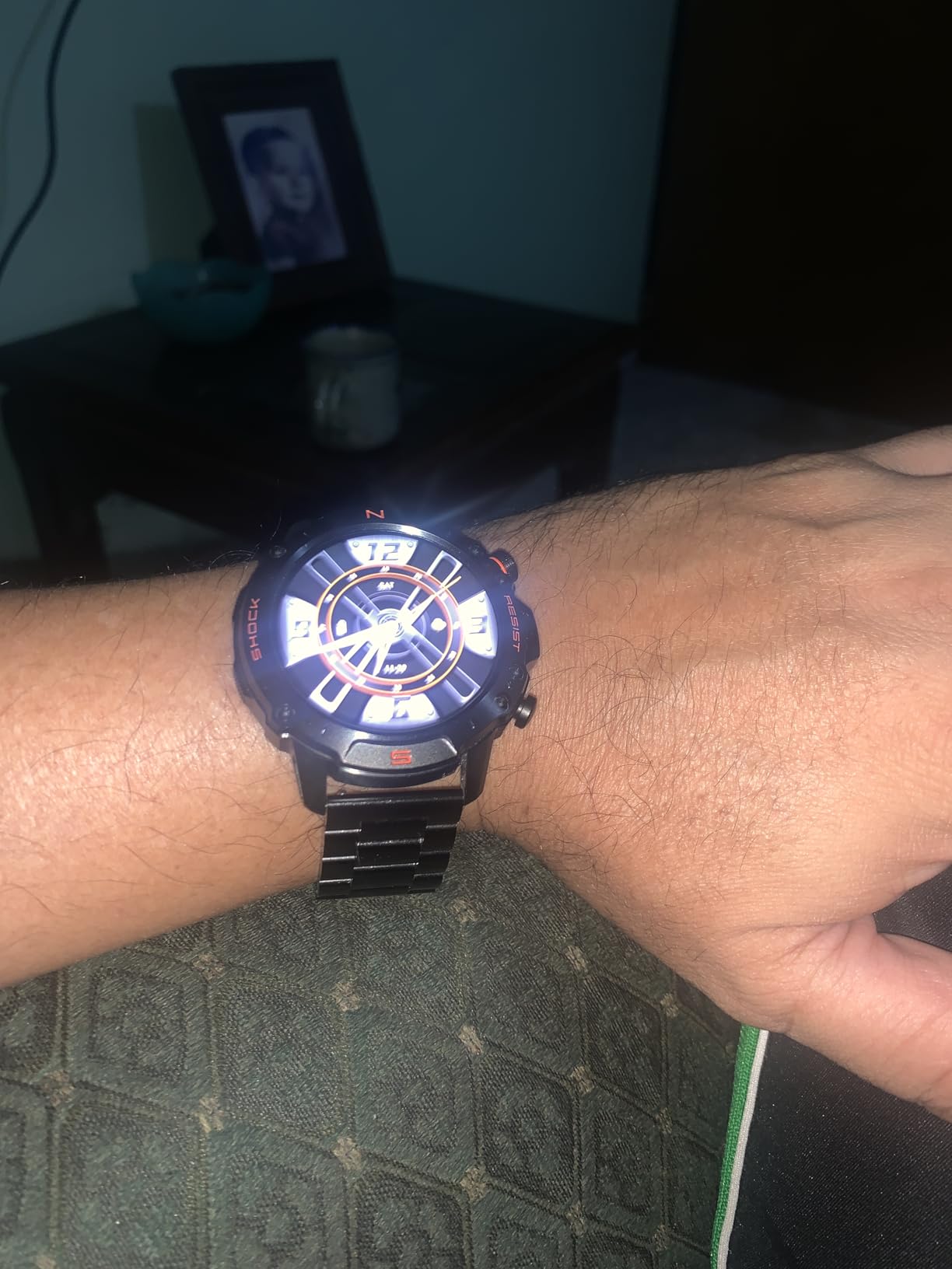 Rugged Smart Watch for Men, 5ATM Waterproof, 170+ Sports Modes,1.43