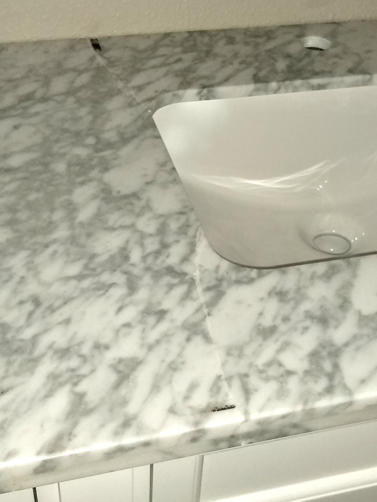 Vanity Art 72 inch Double Sink Bathroom Vanity, Modern Wood Bath Vanity with Carrara Marble Top, Vanity Cabinet with Doors, Removable Shelf, Solid Wood Frame, Tan, VA7072DE customer photo 2