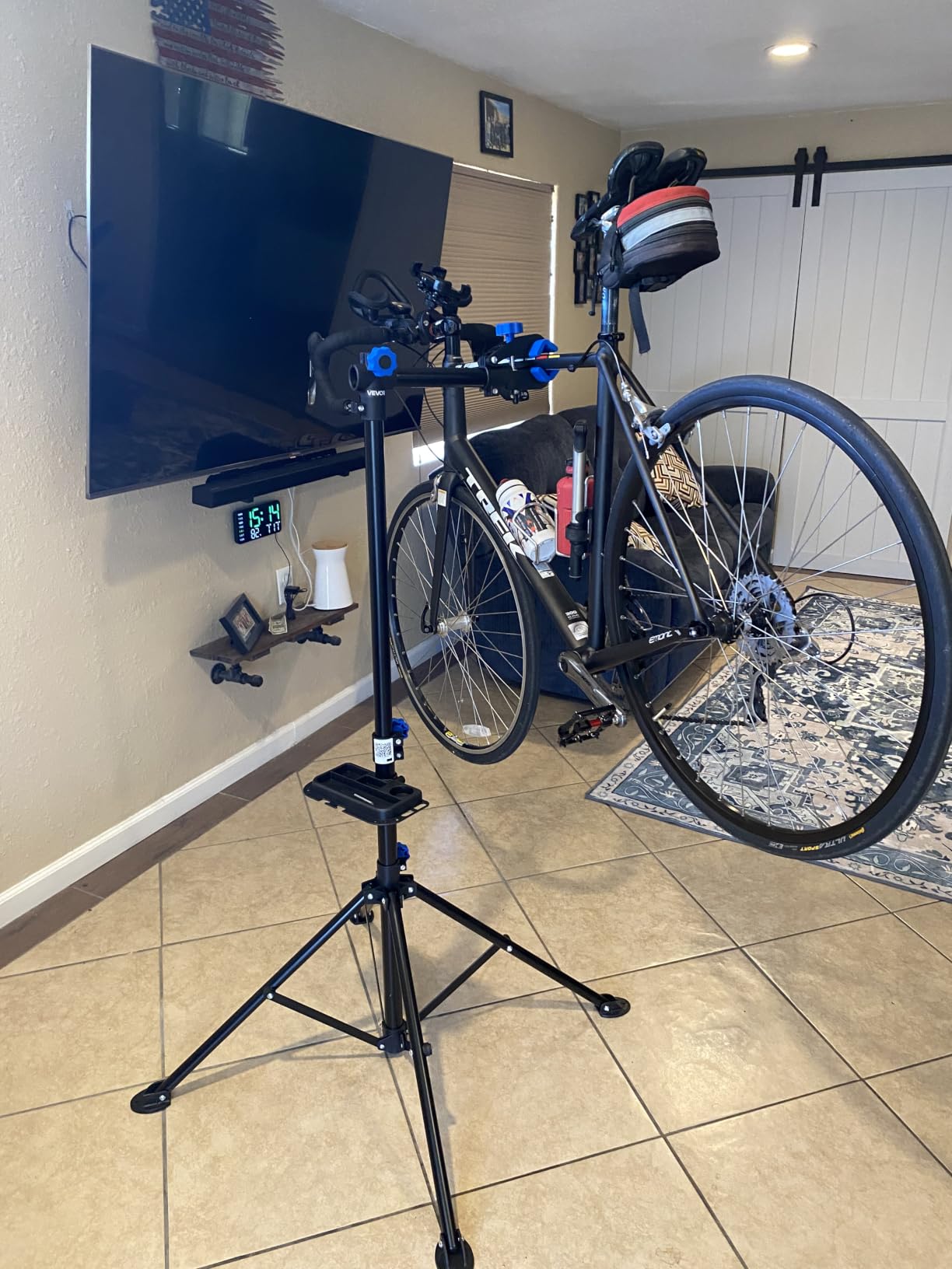 VEVOR Bike Repair Stand, 4-Leg Steel Bicycle Repair Stand, 42.5