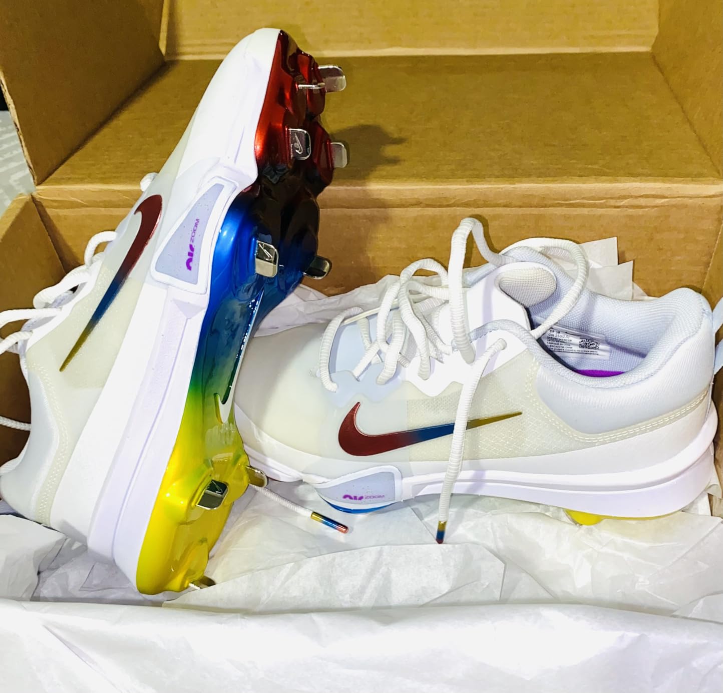 Nike Men's Force Zoom Trout 9 Pro Low Baseball Cleats customer photo 1