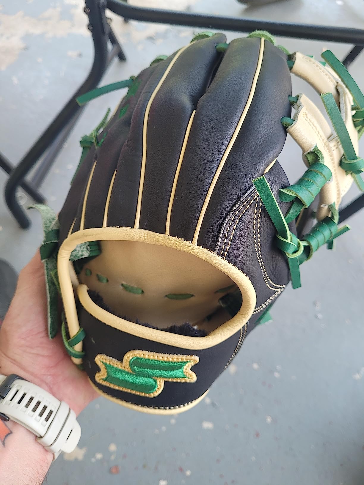 SSK Z5 Craftsman Infield Baseball Glove – 11.25” - 11.5” - 11.75” - 12” – Right & Left Hand Throw customer photo 2