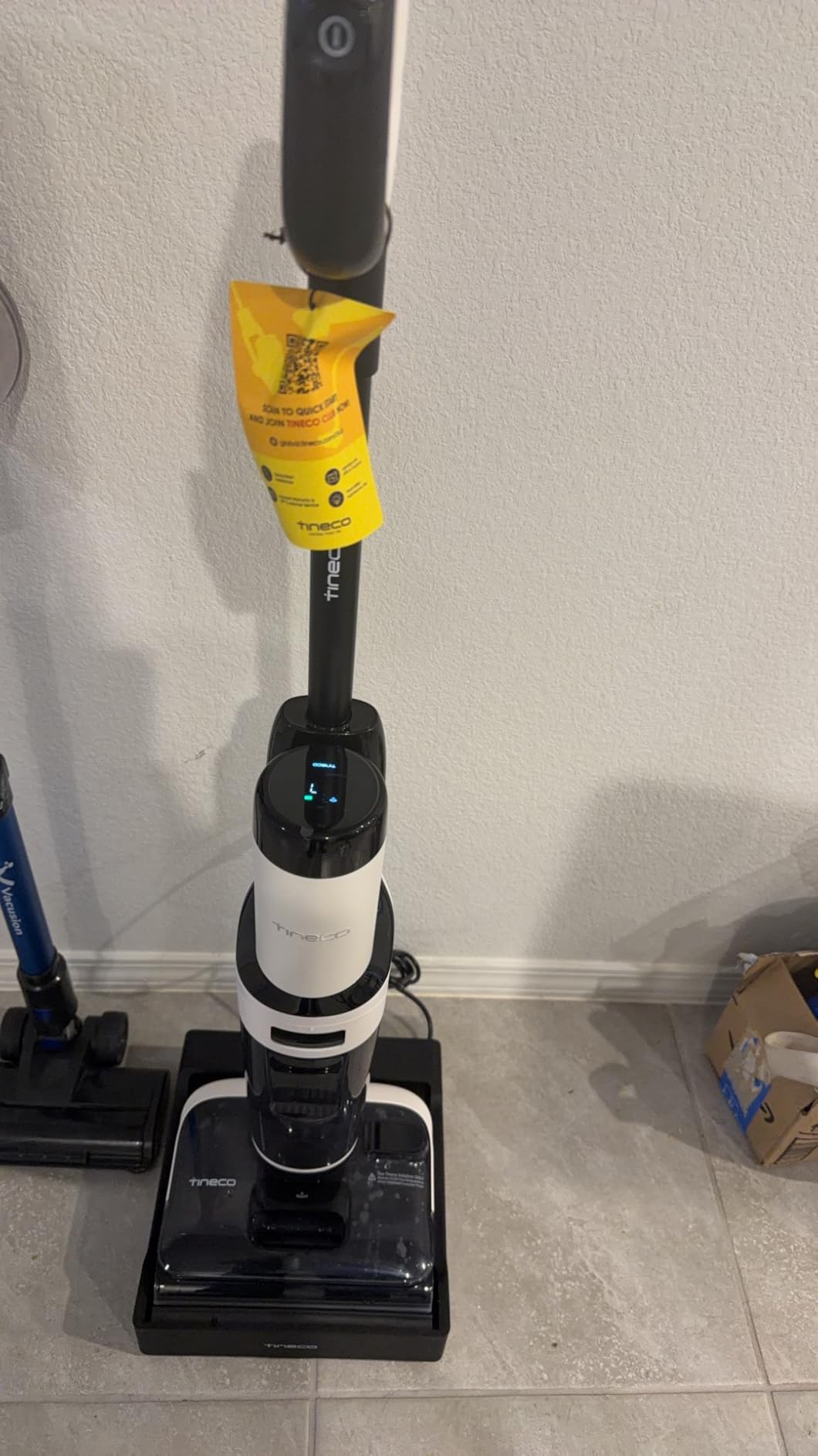 Tineco Floor ONE Stretch S6 Cordless Wet Dry Vacuum Cleaner, 180°Lay-Flat Smart Vacuum Mop, 40 Minutes Long Runtime 158℉ Flashdry Self-Cleaning, Dual-Sided Edge Cleaning Lightweight Floor Cleaner customer photo 1