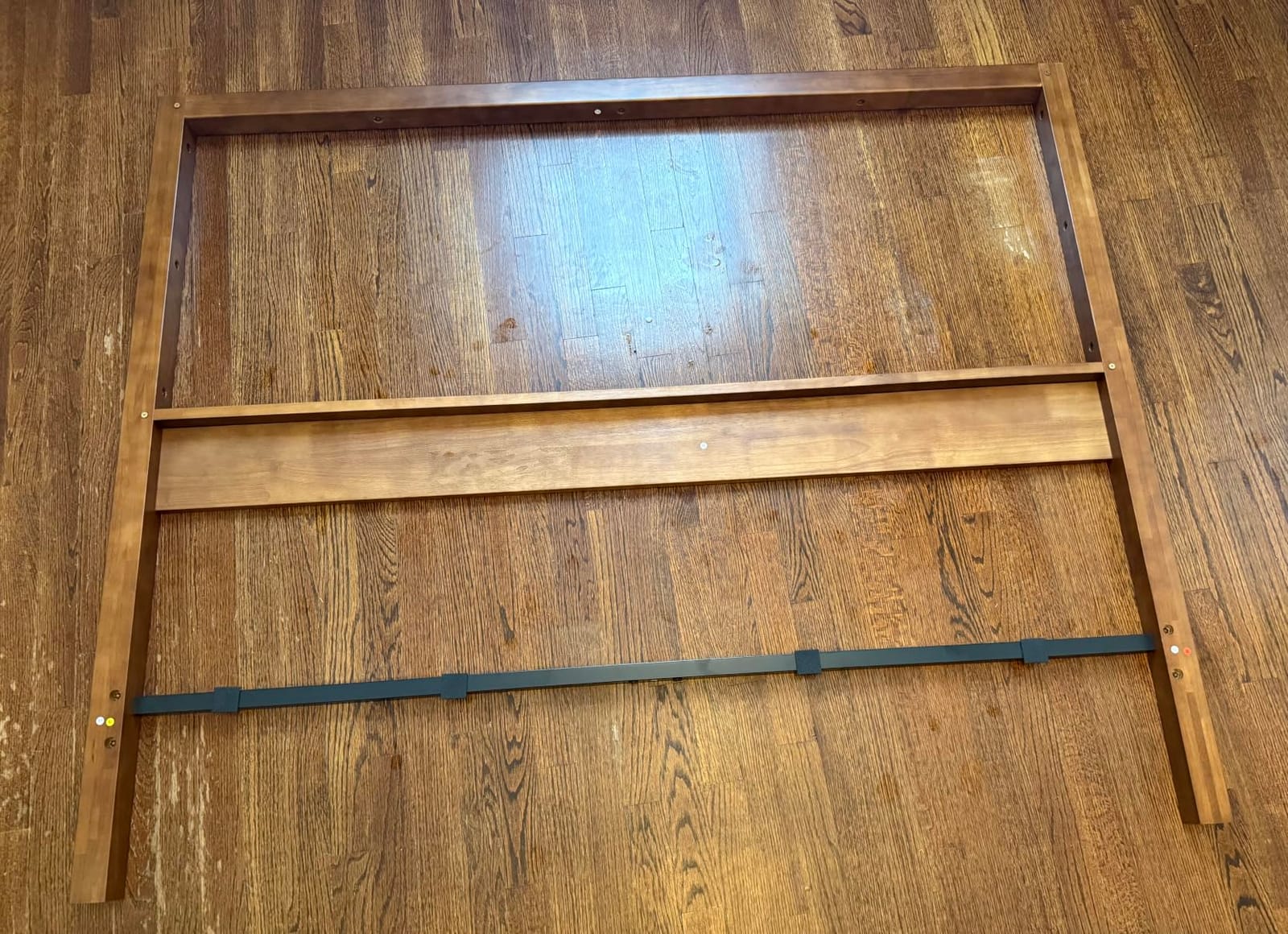 Jocisland Queen Bed Frame Solid Wood,50