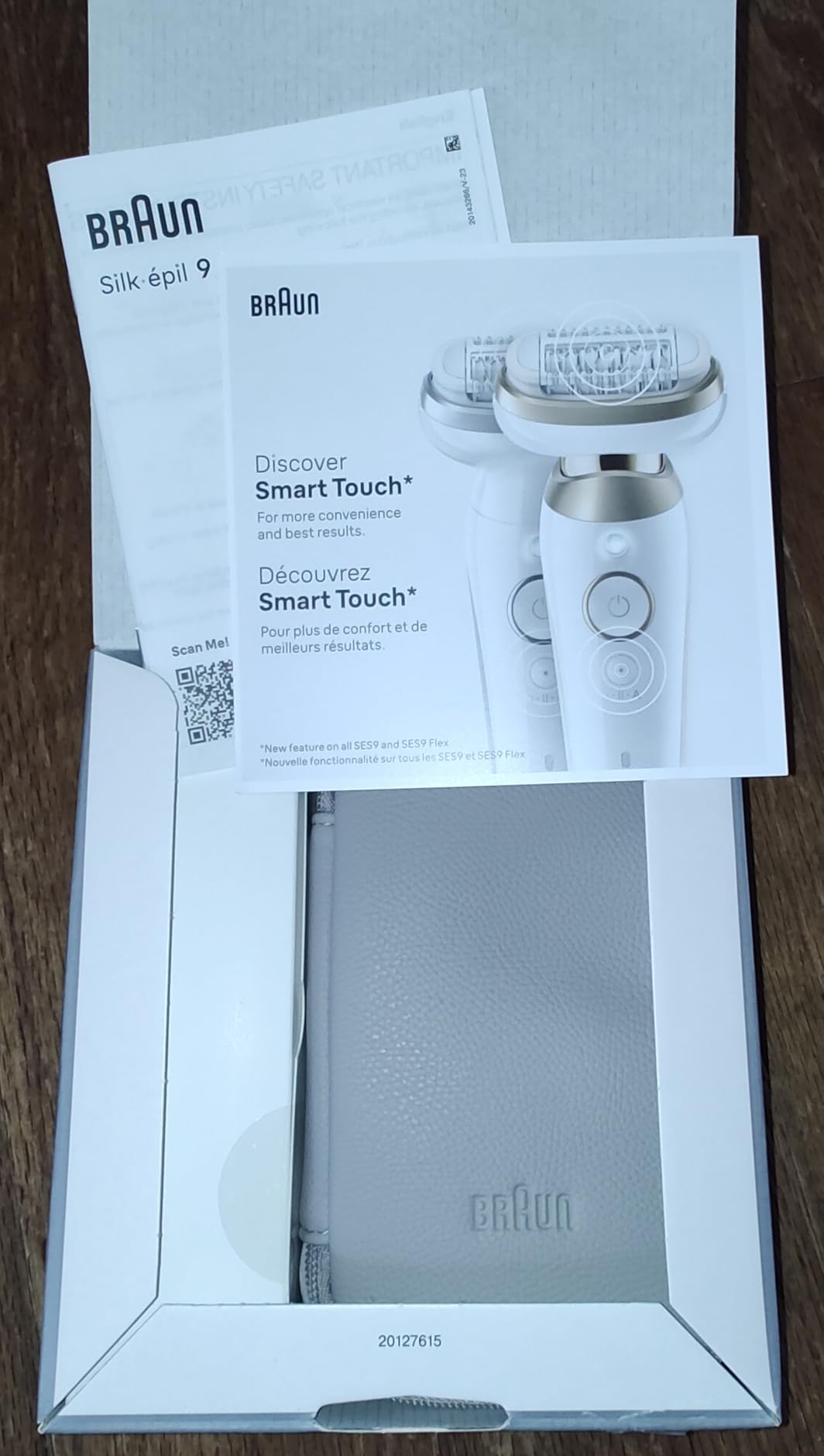 Braun Epilator Silk-épil 9, Hair Removal Device, Women Shaver & Trimmer, Pivoting Head, Wet and Dry Epilator, Includes Shaver Head and Trimmer Comb, SES9-030 customer photo 2