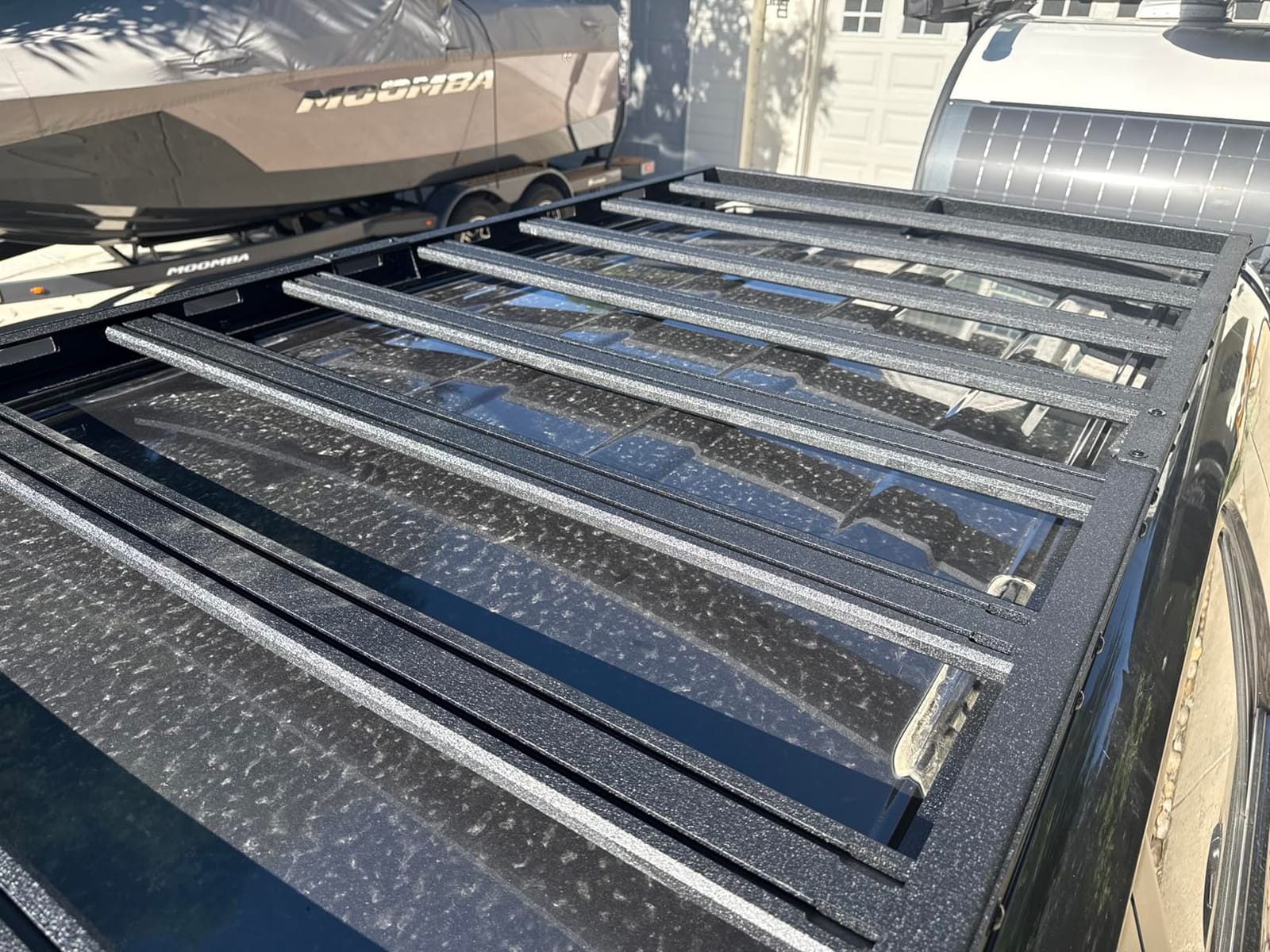 Hooke Road 4Runner Full-Length Roof Rack Aluminum Cross Bars Cargo Basket Carrier Rails for 2010-2024 Toyota 4Runner 5th Gen, Overland Roof Top Storage Rack customer photo 2
