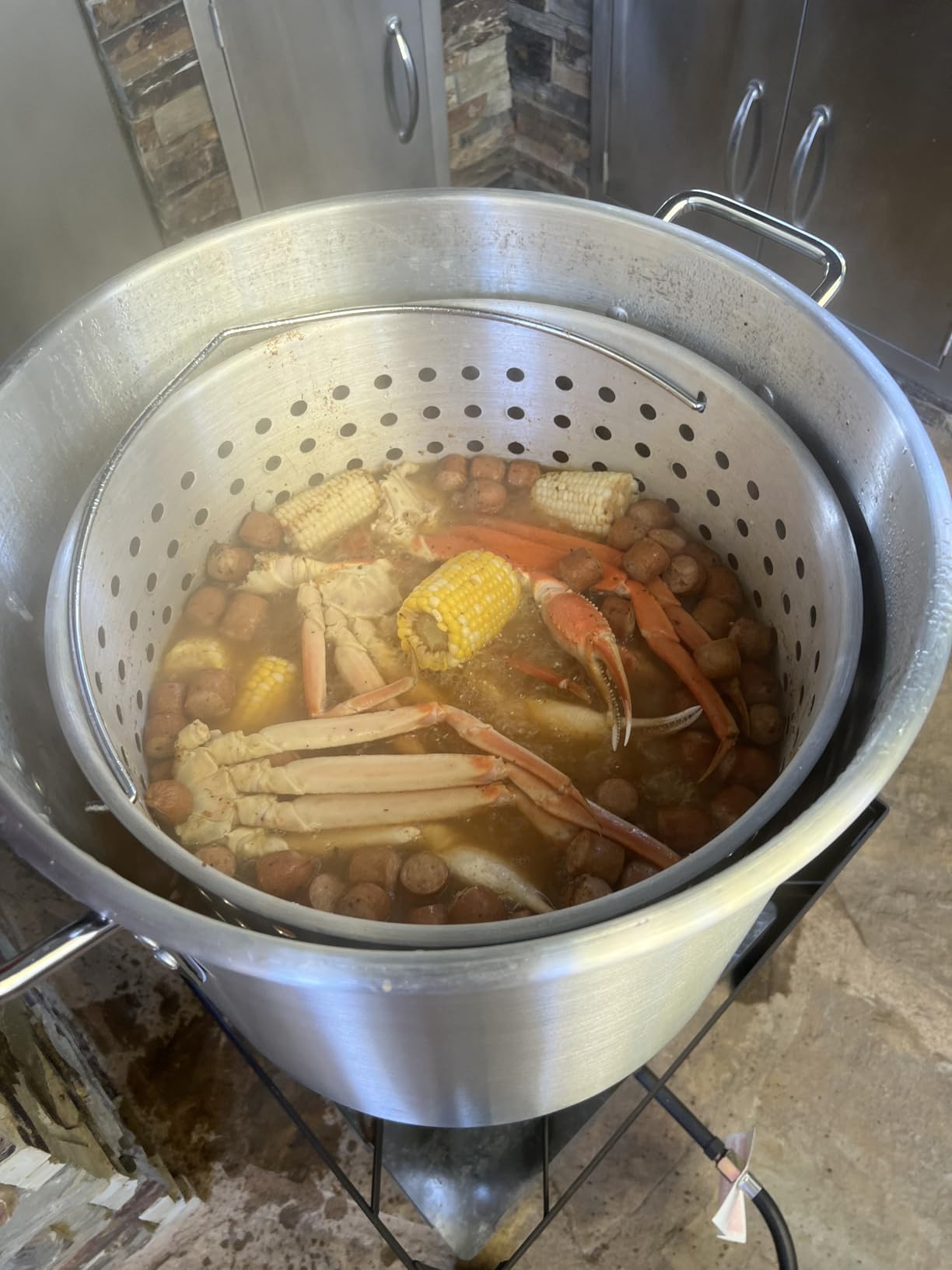 30QT & 10QT Outdoor Fryer | Turkey Fryer | Seafood Boil Pot customer photo 1