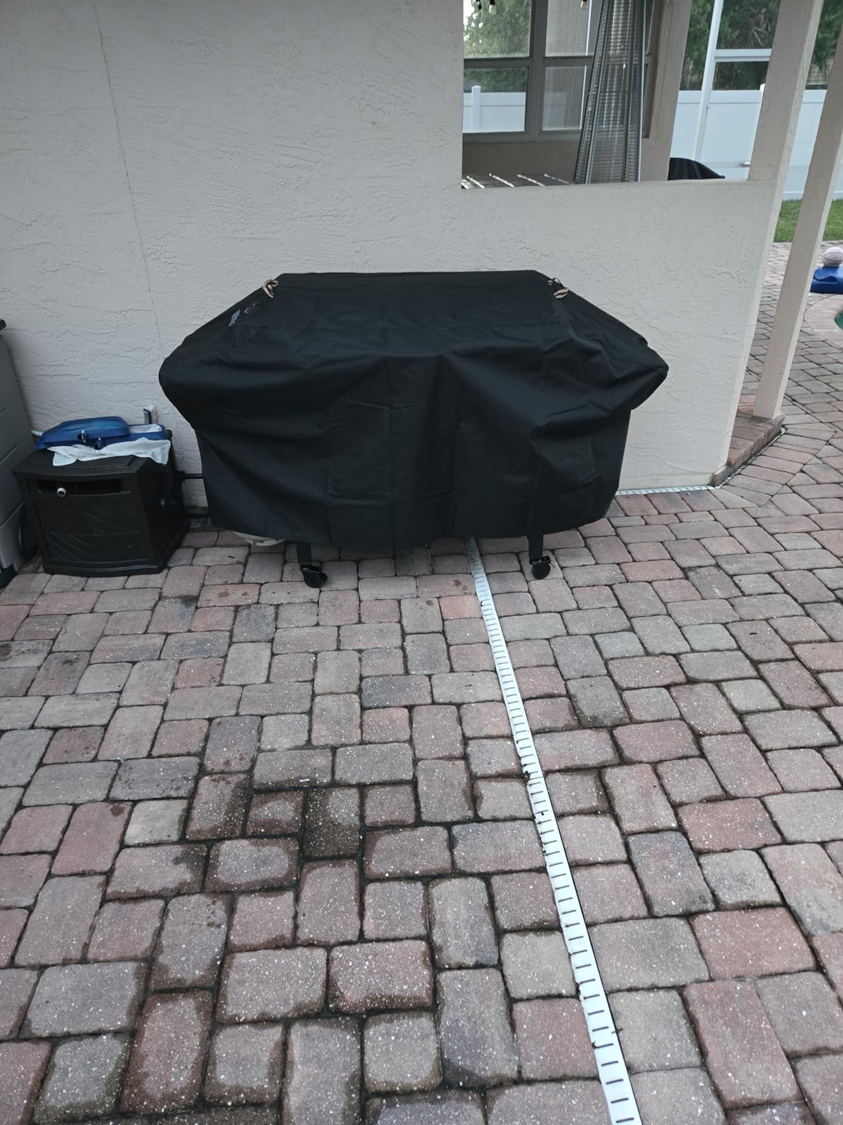 Griddle Cover for Blackstone 36 in Griddle with Hood 5482, 1000D Heavy Duty 2026 Upgraded, Waterproof, Rip-Proof, Windproof Straps, Air Vent, Fits Flat Top Grill customer photo 1
