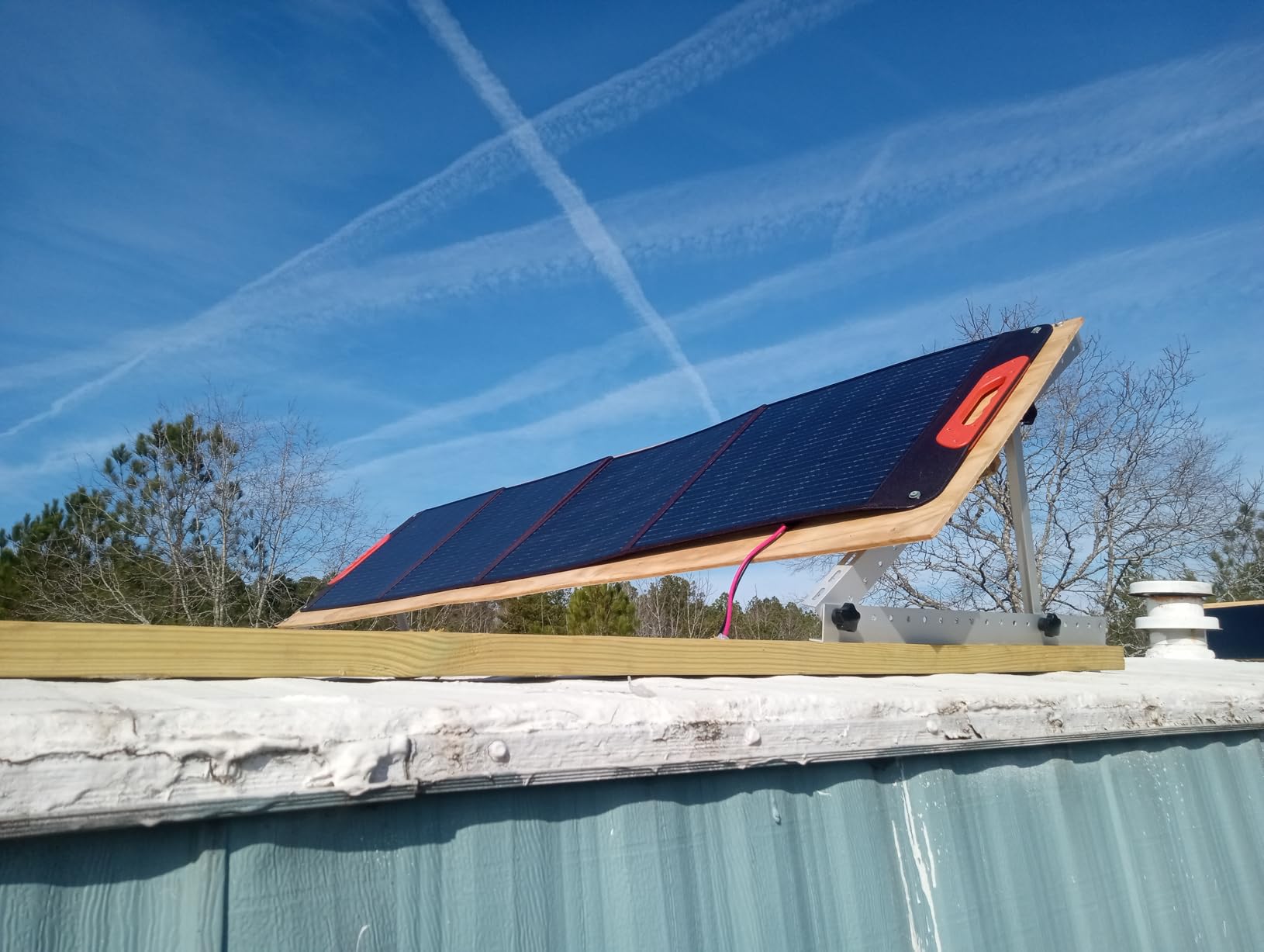 200W Portable Solar Panel for Power Station, 23.5% Efficiency | Mono Foldable Solar Panel with 4 Kickstands for Jackery 1000 V2/Bluetti/EcoFlow/Anker, IP67 Waterproof for Camping RV Offgrid customer photo 2
