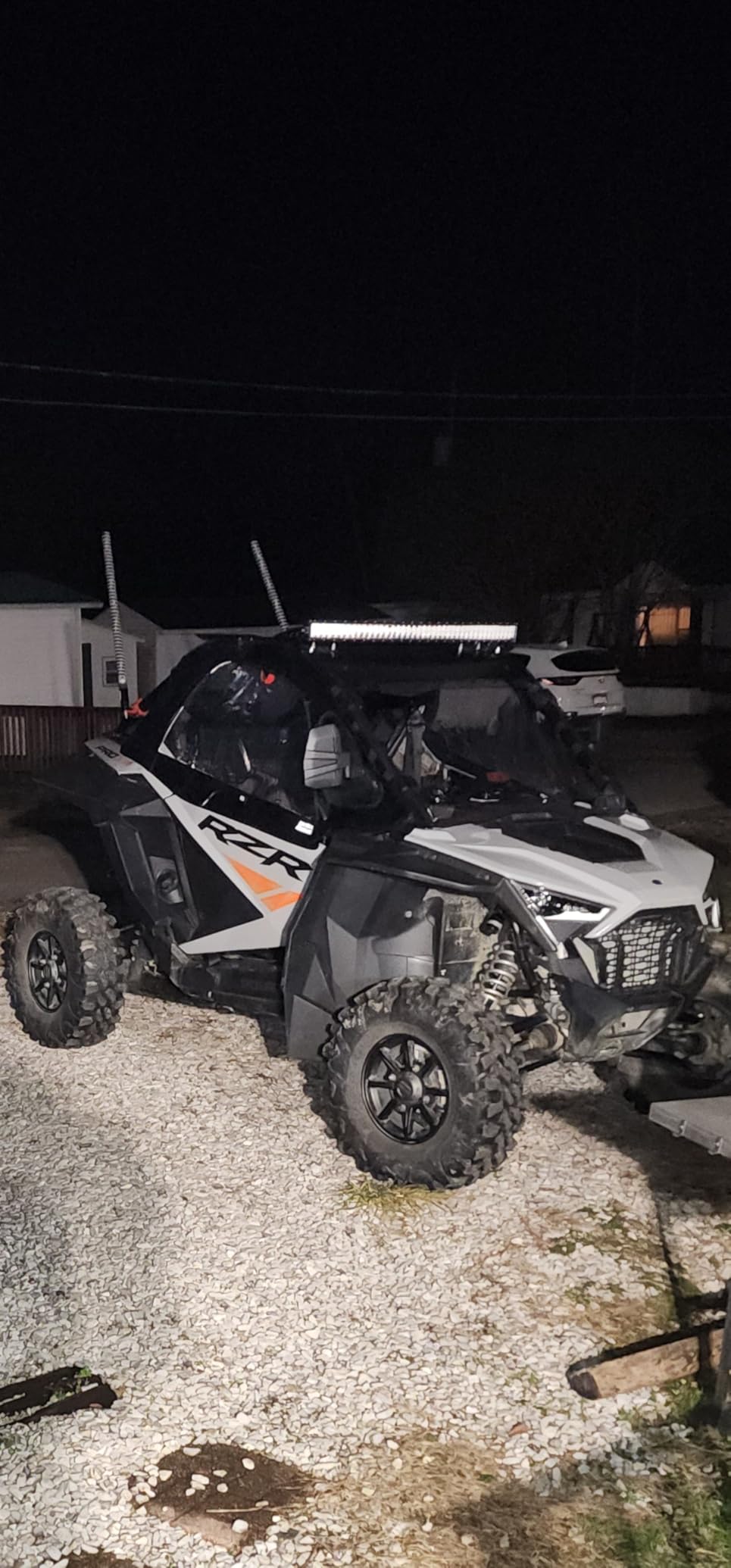 KEMIMOTO Soft Upper Doors, Compatible with Polaris RZR XP 1000 2014-2023, RZR XP Turbo 2016-2021, UTV Cab Enclosures Fit Well with Roof, Mirror and Windshield, Black customer photo 1