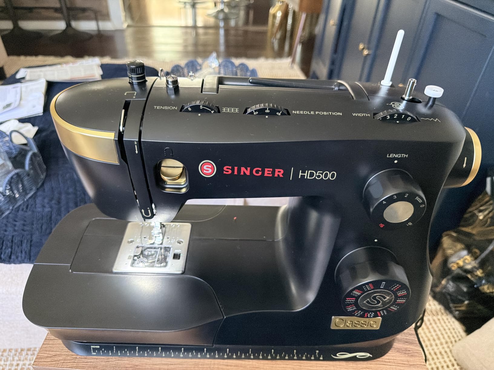 SINGER Heavy Duty 500 Classic High Speed Sewing Machine, Metal Frame, LED Light customer photo 2