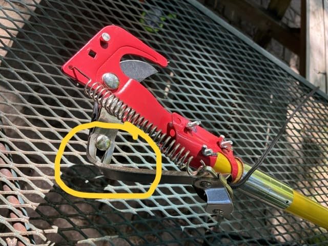 7.3-27FT Extendable Long Handle Pole Saw with Blade and Branch Scissors | extendable pole saw; tree trimmer with scissors; pruning saw customer photo 2