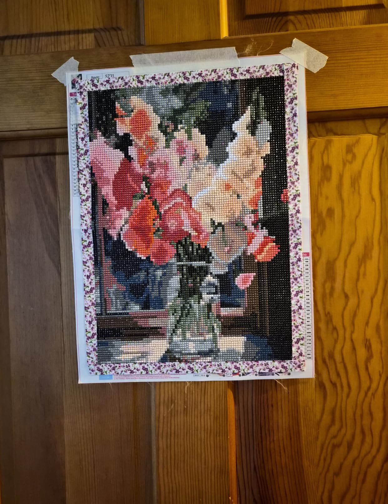 Hydrangea Diamond Painting Kits for Adults,Flowers Diamond Art 12x16inch customer photo 2