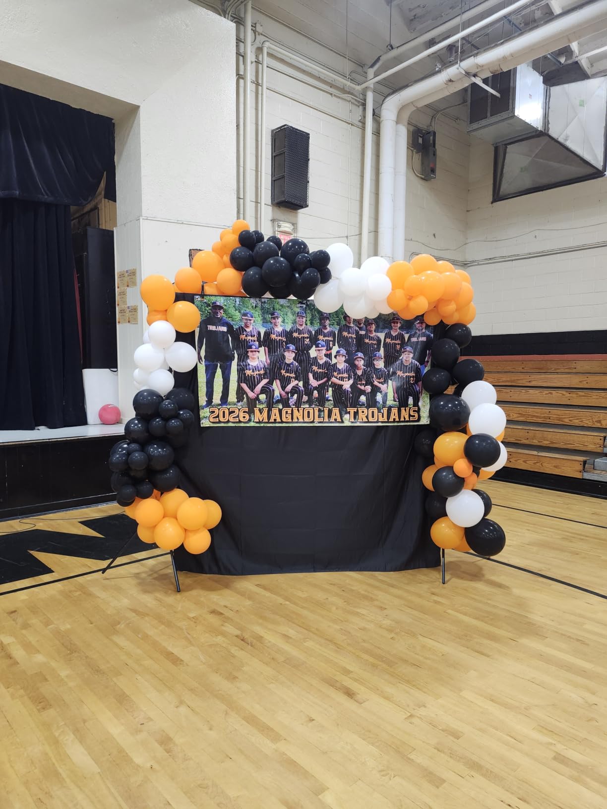 Hemmotop Photo Backdrop Stand, 10x7ft, Secure Straight Thread Connection customer photo 1