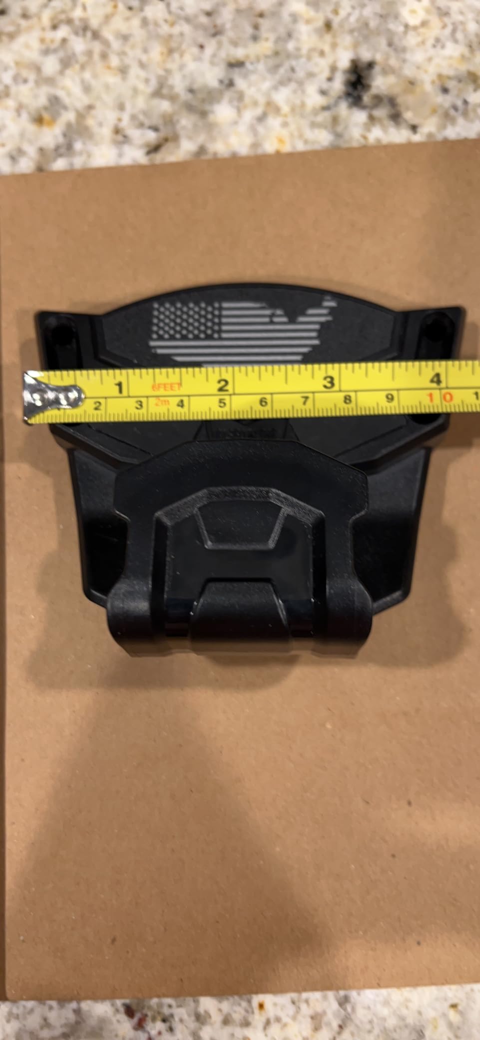 Gun Magnet Mount for Truck Car Vehicle,Magnetic Gun Mount for Pistol Shotgun Revolver with Trigger Guard Protect,Gun Magnet Rate Max 15 LBS Conceal in Desk Safe Wall Easy to Access&Release customer photo 2