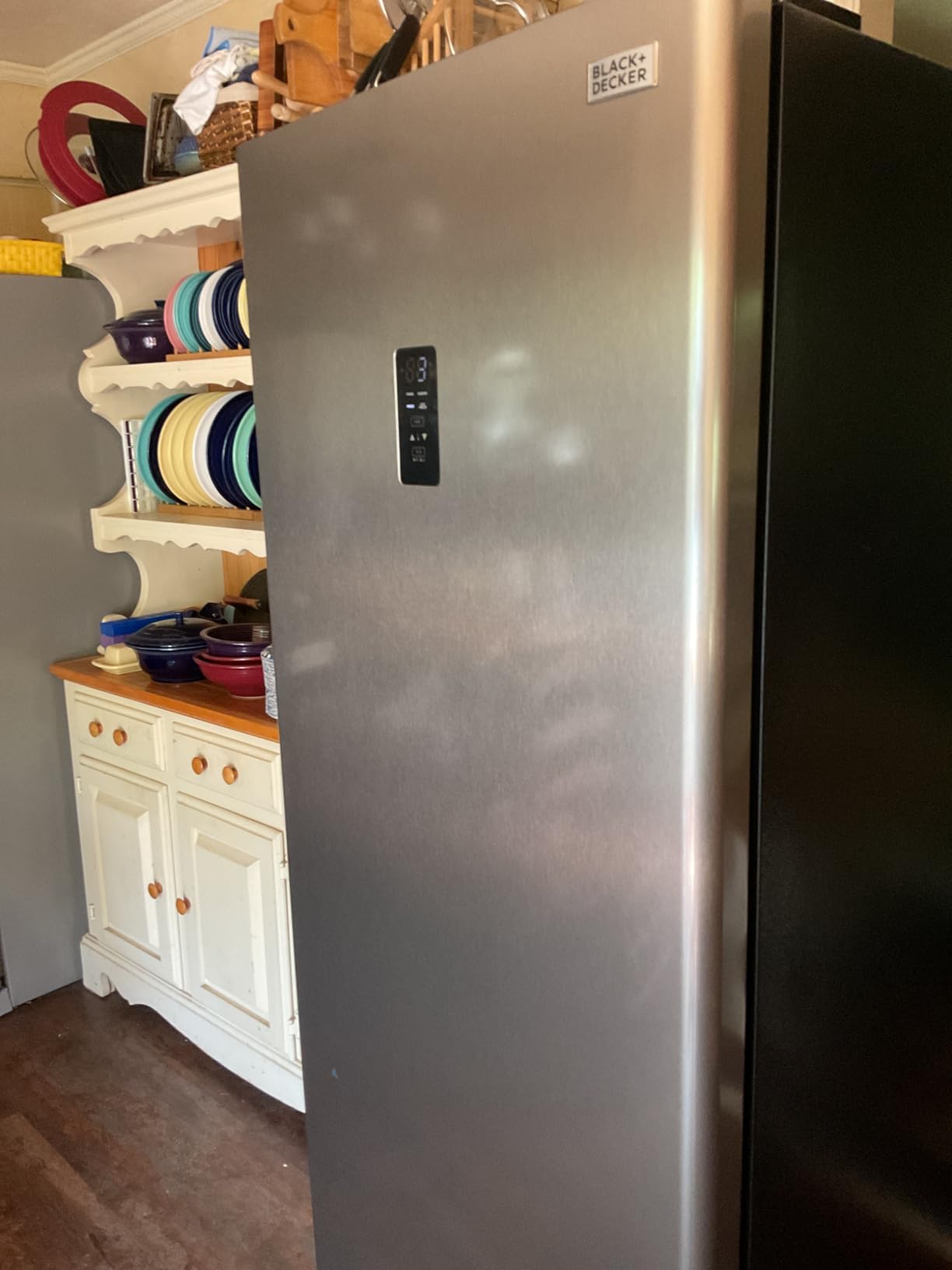 BLACK+DECKER 17 Cu. Ft. Convertible Freezer Refrigerator, BUC1700XS customer photo 2