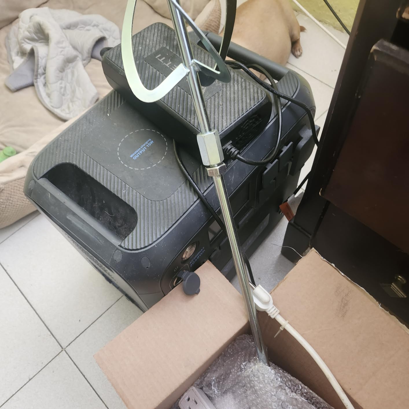 Cement Mixer 2300W, Handheld Electric Concrete Mixer with 6 Adjustable Speed, 110V Portable Mud Mixer Paint Mixer for Motar Grout Plaster Thinset Fodder Stirring Tool customer photo 1