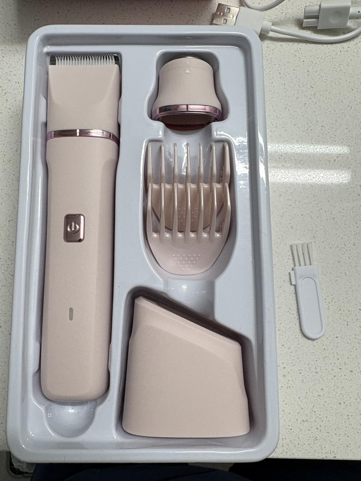 Risina 2-in-1 Bikini Trimmer for Women, Electric Razors for Women, Gifts customer photo 1