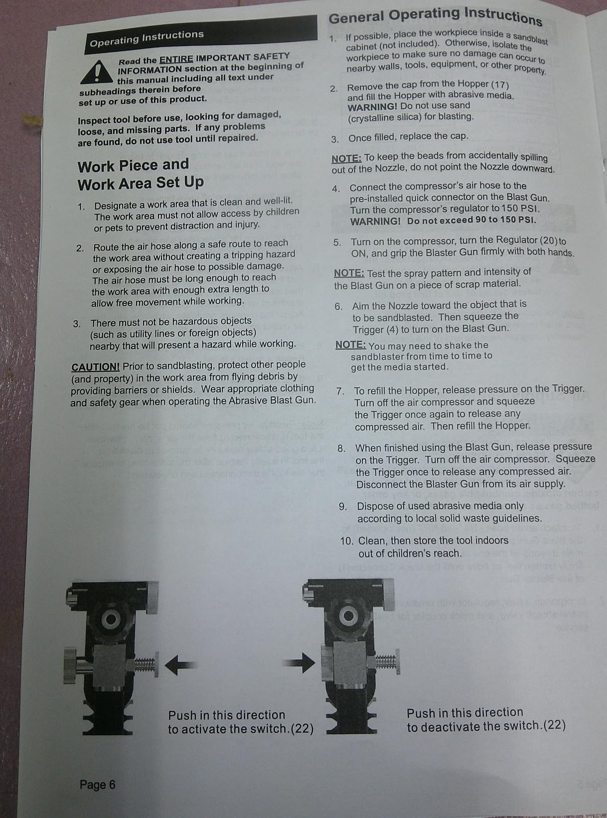 NANPU Light-Duty Air Sandblaster Gun Kit with Siphon & Gravity Feed, Ceramic Nozzle customer photo 2