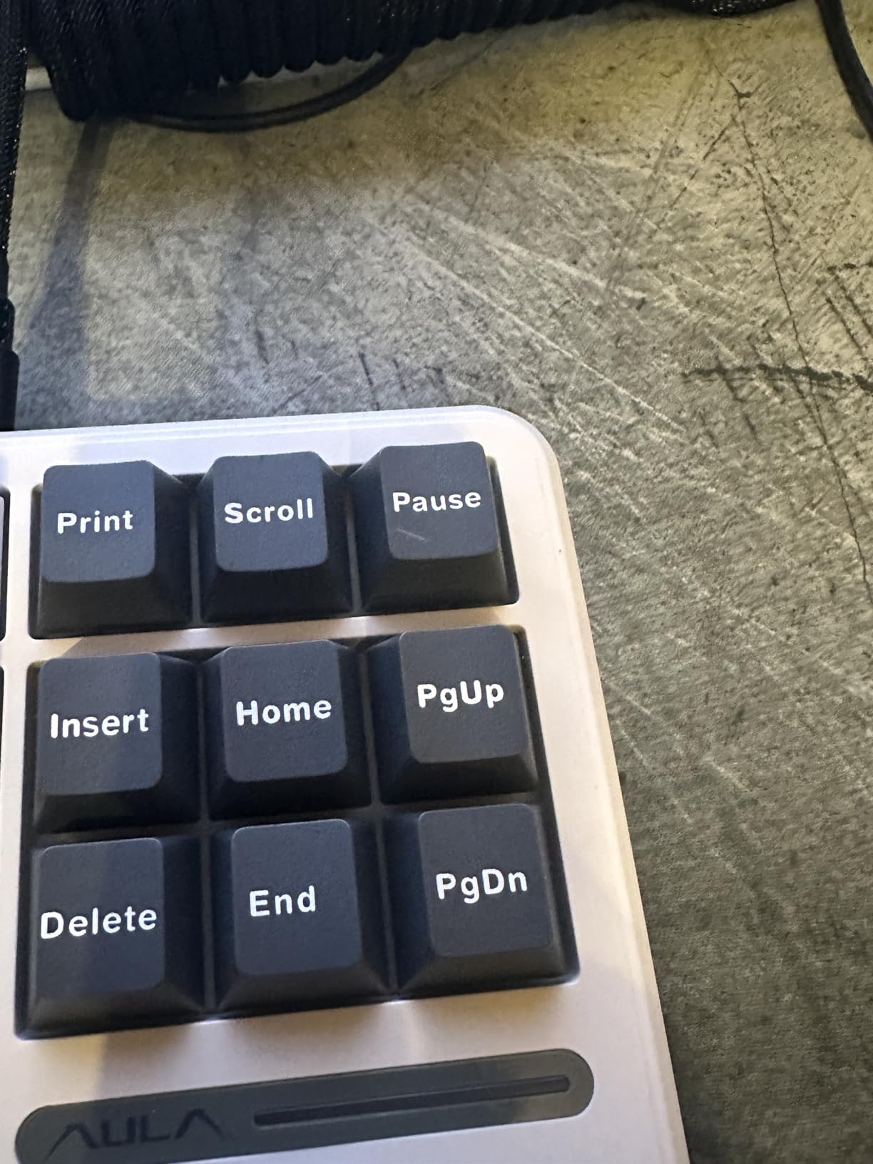 AULA F87 Wireless Mechanical Keyboard, 75% TKL Custom Hot Swappable Gaming Keyboards with PBT Keycaps, Pre-lubed Greywood Switches, RGB Backlit Creamy Keyboard, 2.4GHz/USB-C/BT5.0 customer photo 1