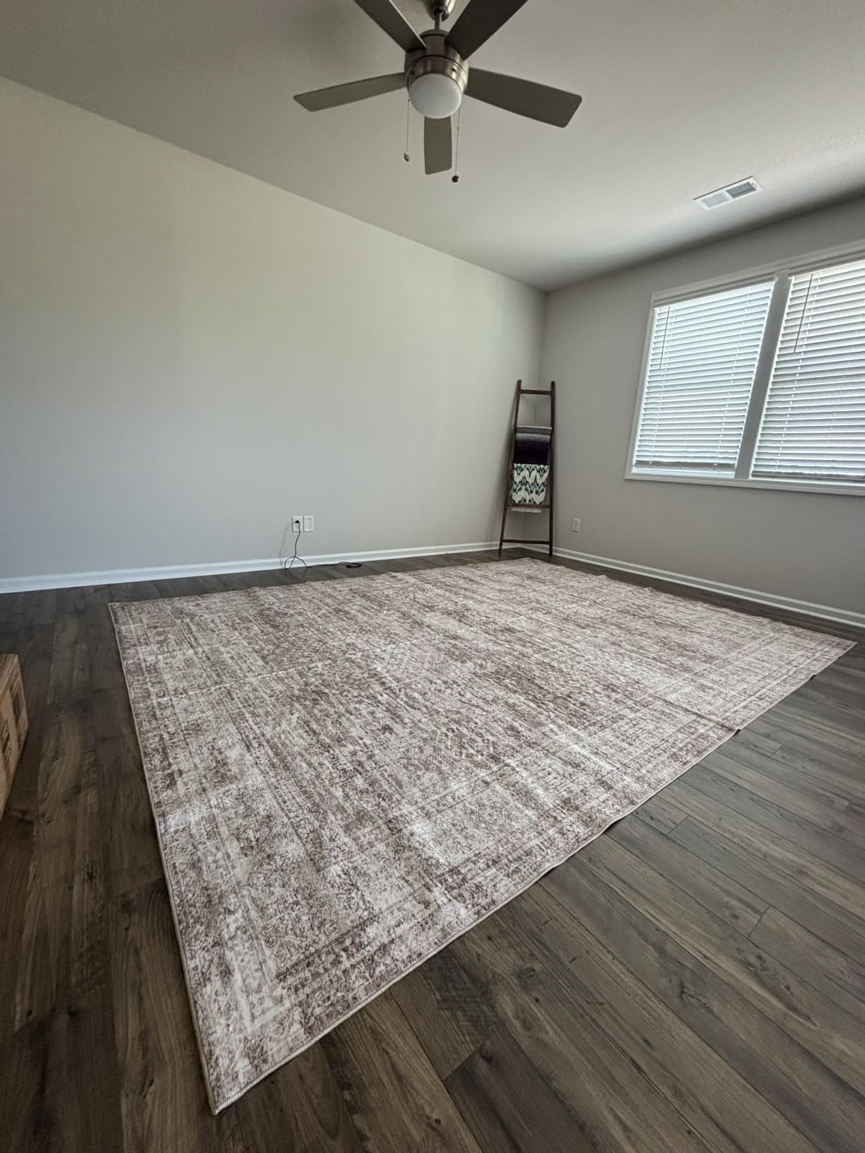 Soalmost 9x12 Area Rugs for Living Room Washable Rug Non-Slip Beige customer photo 1