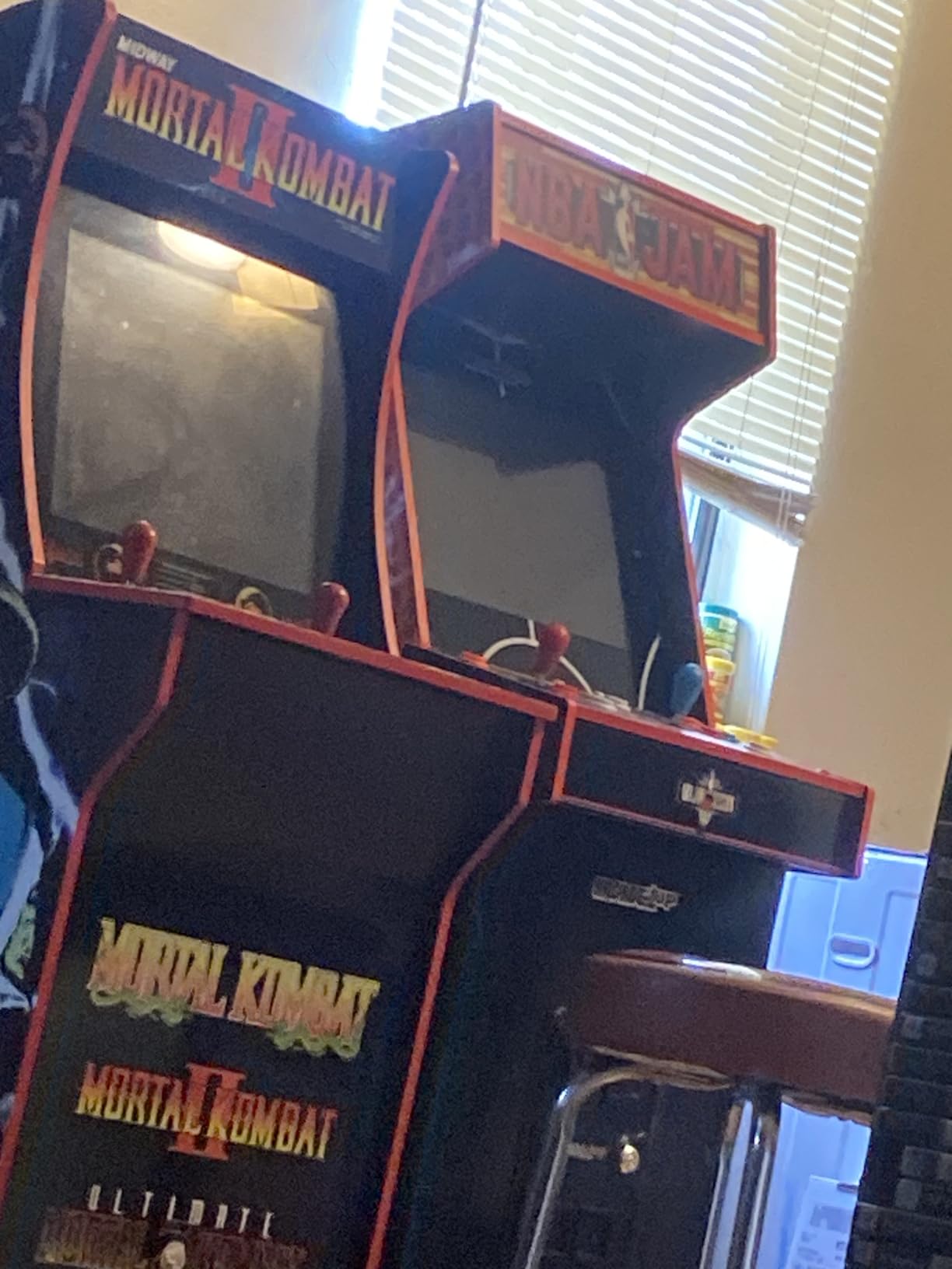 ARCADE1UP NBA JAM Deluxe 2-Player Home Arcade Machine, Over 5-Foot customer photo 2