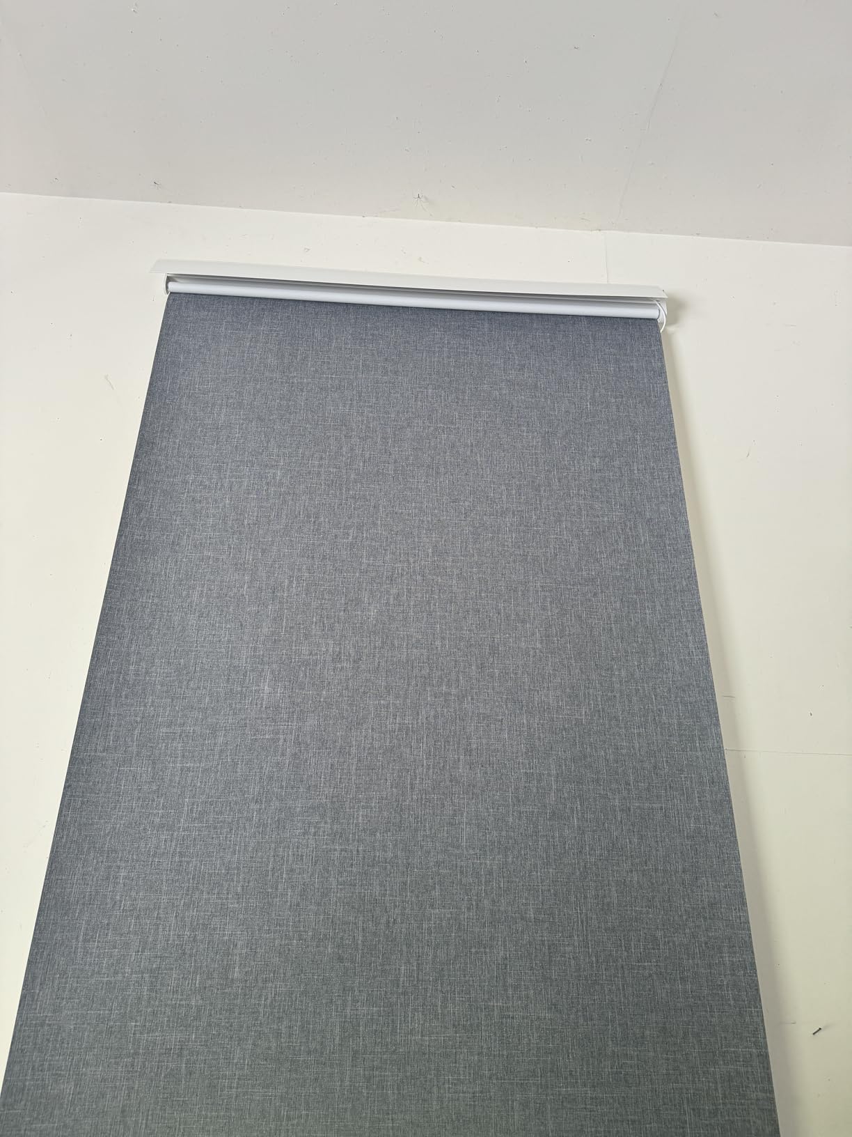Motorized Blinds with Remote Roller Shades White, 35 x 72 customer photo 1