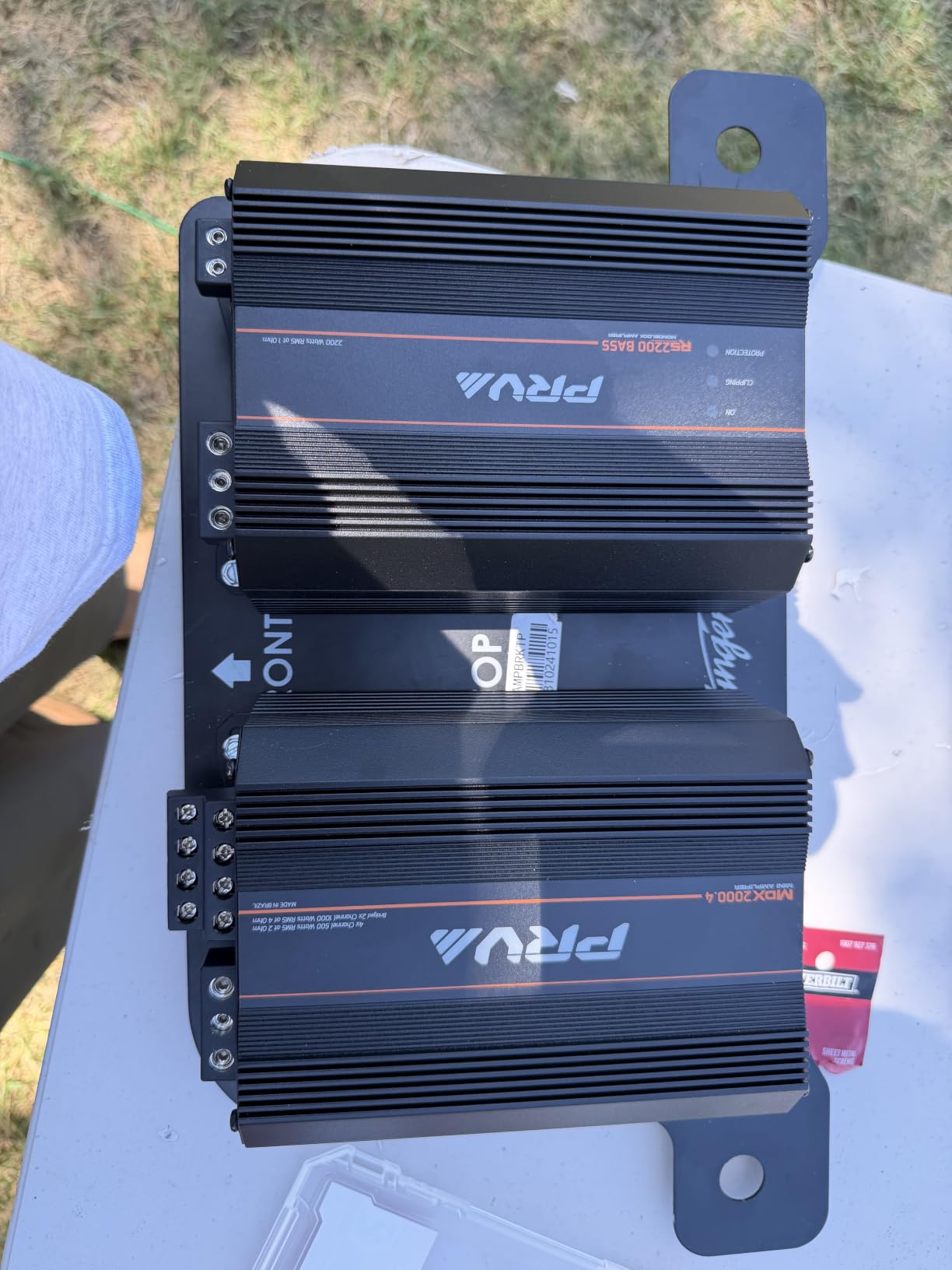 PRV Audio MDX2000.4 2 Ohm Mini 4 Channel Car Audio Amplifier 4 x 500 Watts RMS at 2 Ohm - 2000 Watt 12 Volts Bridgeable Amp for Powersports, Motorcycles, ATV, for High Power Stereo Speaker Systems customer photo 2