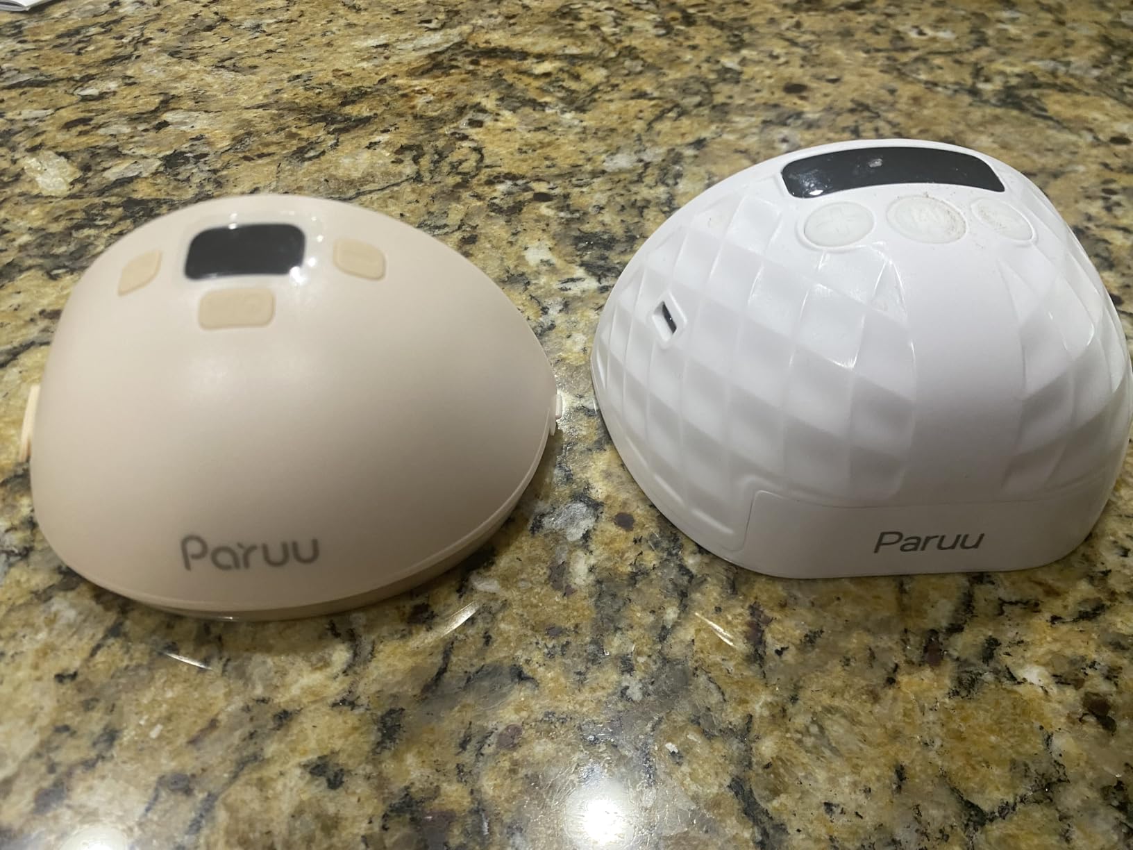 Paruu Hands Free Breast Pump P16, Wearable Breast Pump Electric Portable with 4 Modes & 12 Levels, Max 309mmHg Strong Suction 19/21/24mm Flange Inserts Wearable Breastfeeding Pump, 2 Pack (Nude) customer photo 2