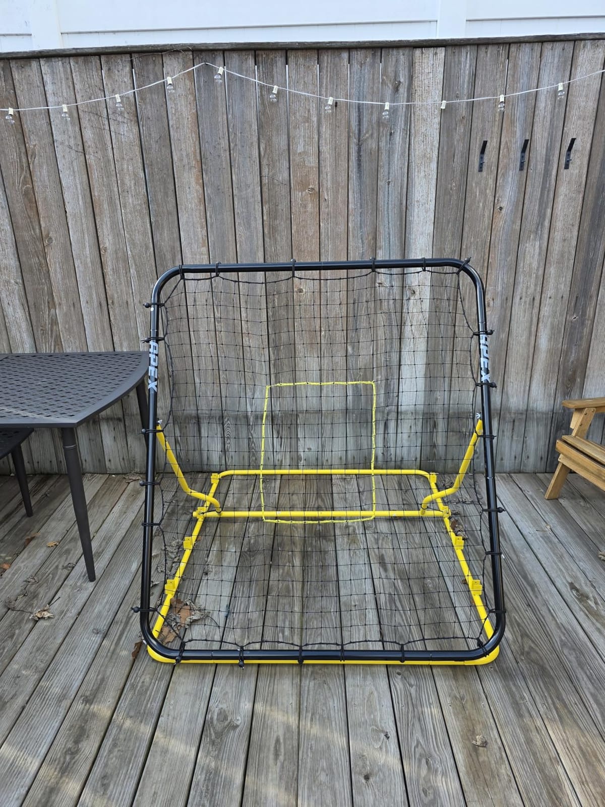 Apex Sports Baseball Rebounder Pitchback Net, Softball & Volleyball Trainer customer photo 1