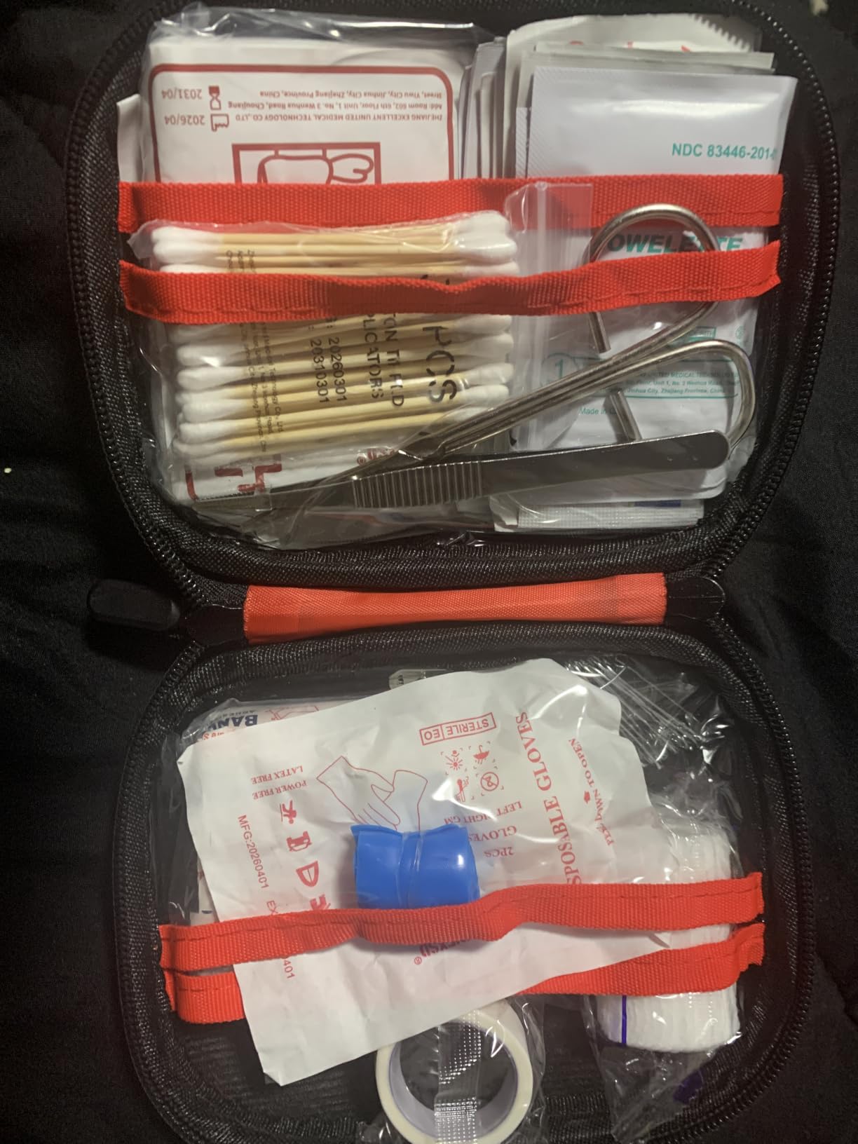 Mini First Aid Kit - 150 Piece Small Waterproof EVA Hard Shell Case | Compact First Aid Kit with Comprehensive Supplies for Home, Car, Truck, Travel, Camping, Hiking, Sports, Office & Outdoor customer photo 2