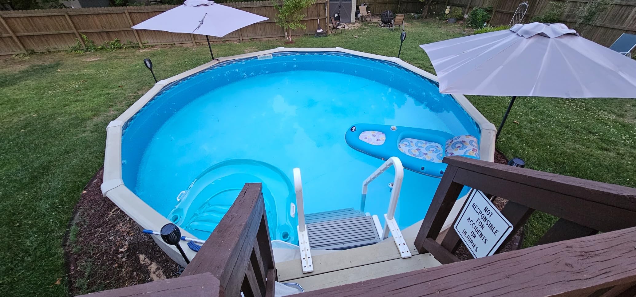 INTEX Krystal Clear Saltwater Pool Chlorine System for Above Ground Pools up to 8,500 Gallons, Pool Cleaner with Automatic Timer and Self Cleaning customer photo 2