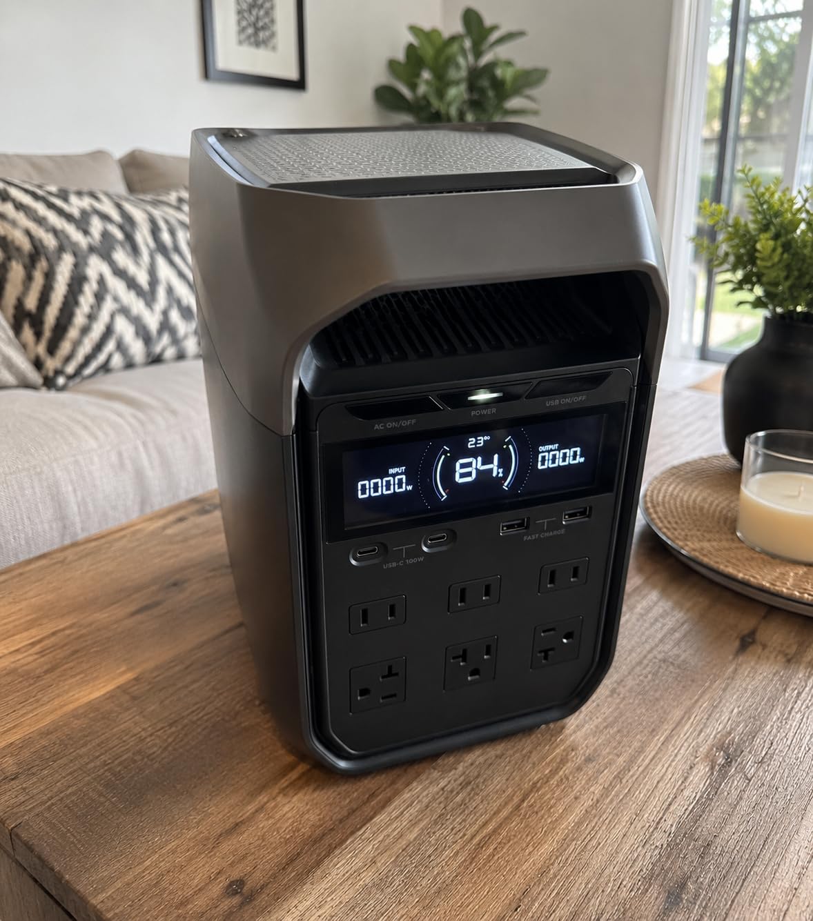 EF ECOFLOW Delta 3 Portable Power Station, 1024Wh 1800W customer photo 1