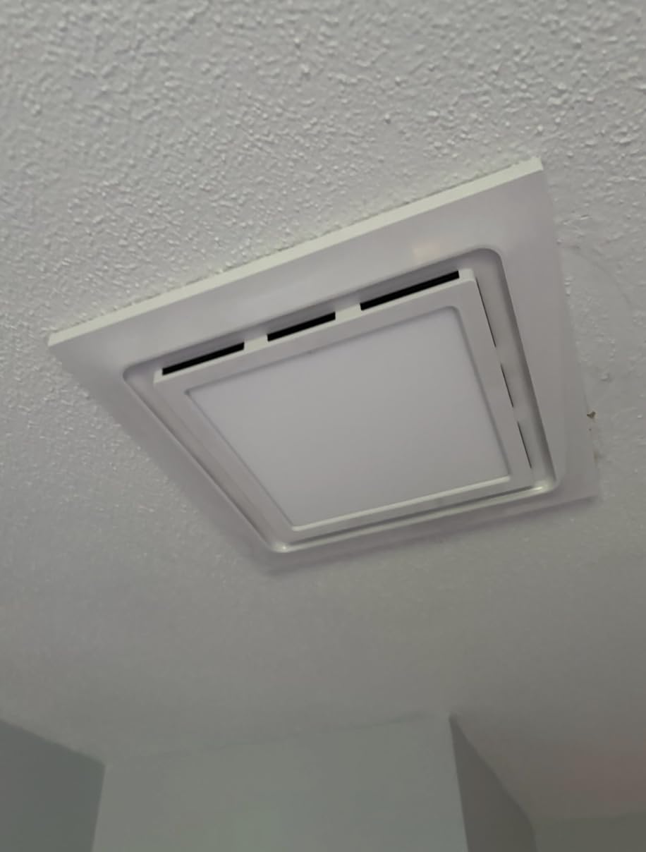 Ultra Quiet Bathroom Exhaust Fan with Light, 120 CFM, 1.0 Sones customer photo 2