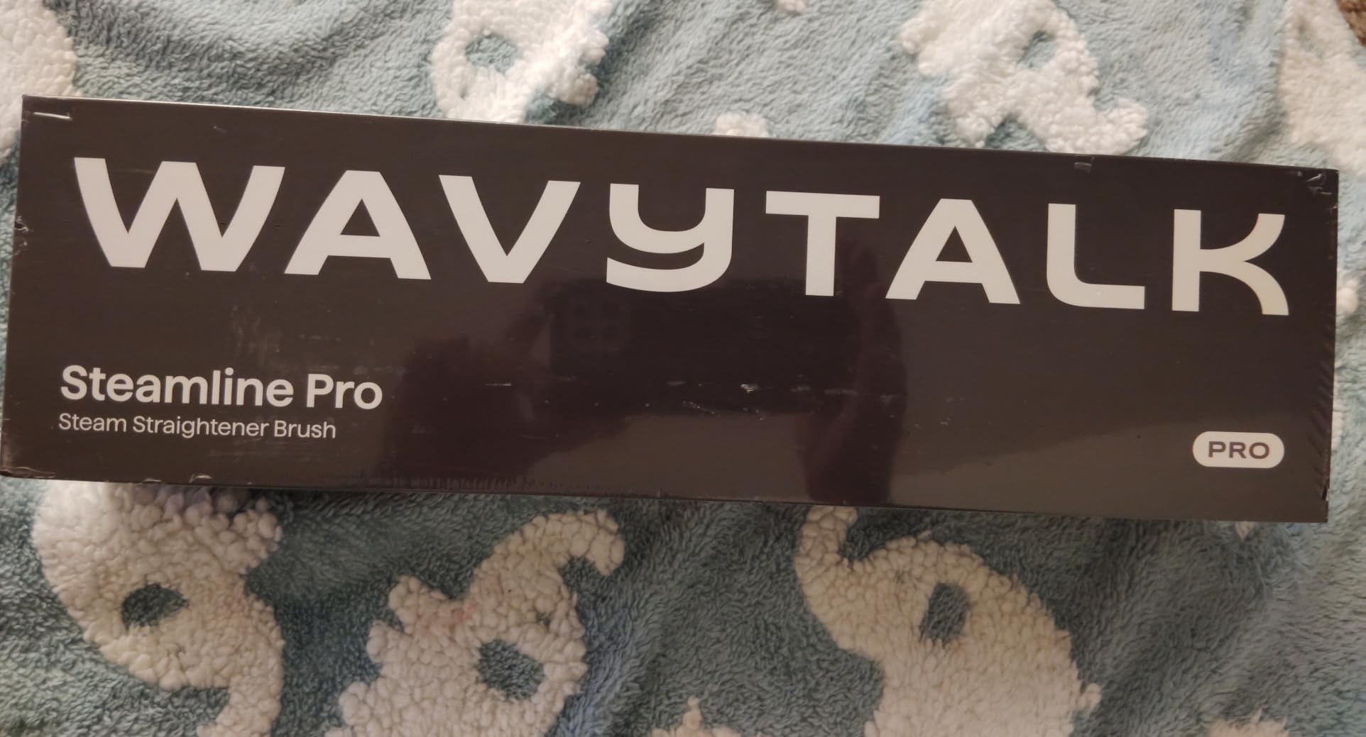 Wavytalk Pro Steam Hair Straightener Brush Steamline Pro Straightener Brush customer photo 1