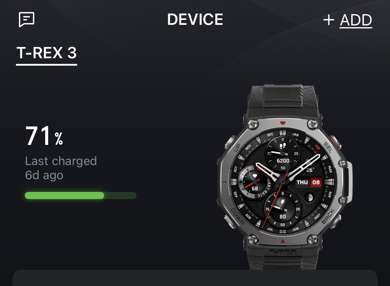 Amazfit T-Rex 3, Smart Watch, 1.5