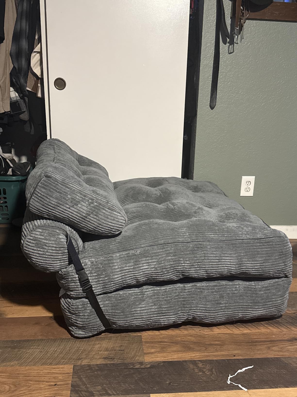MAXYOYO Folding Sofa Bed, Convertible Chair Bed with Pillow customer photo 2