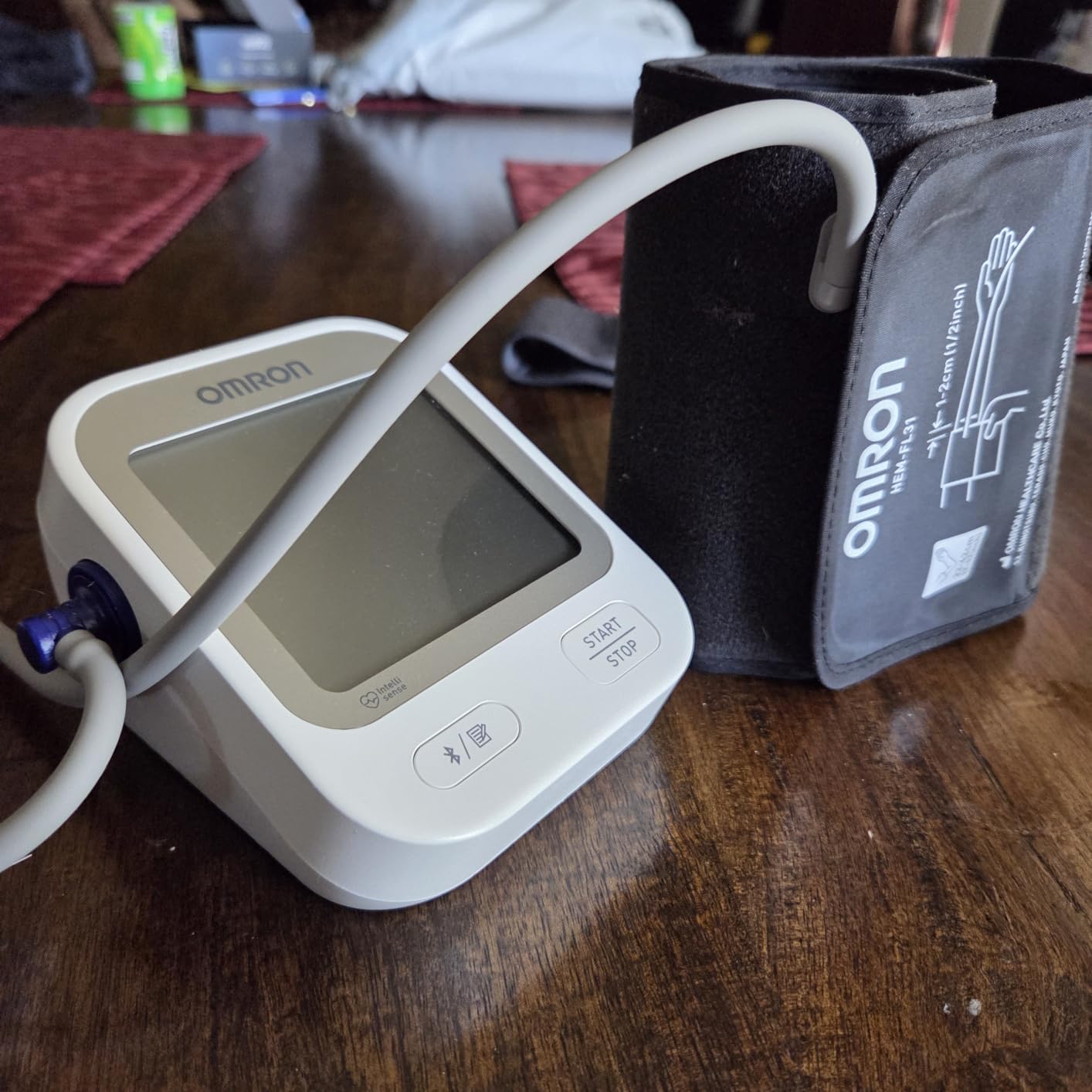 OMRON Silver Blood Pressure Monitor & Upper Arm Blood Pressure Cuff customer photo 1