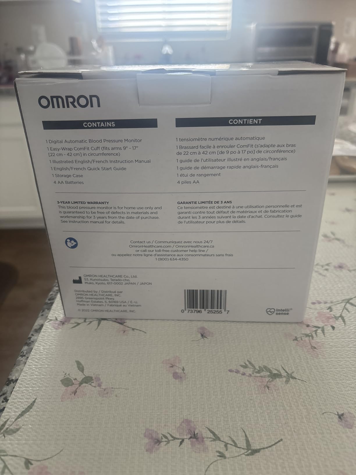 OMRON Silver Blood Pressure Monitor & Upper Arm Blood Pressure Cuff customer photo 2