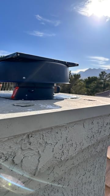 VEVOR 42W Solar Attic Fan, 2800 CFM Smart Roof Vent Built-in Temperature Sensors with Remote Control, Low-Noise & Weatherproof for Attic, Garage, RV Ventilation customer photo 1