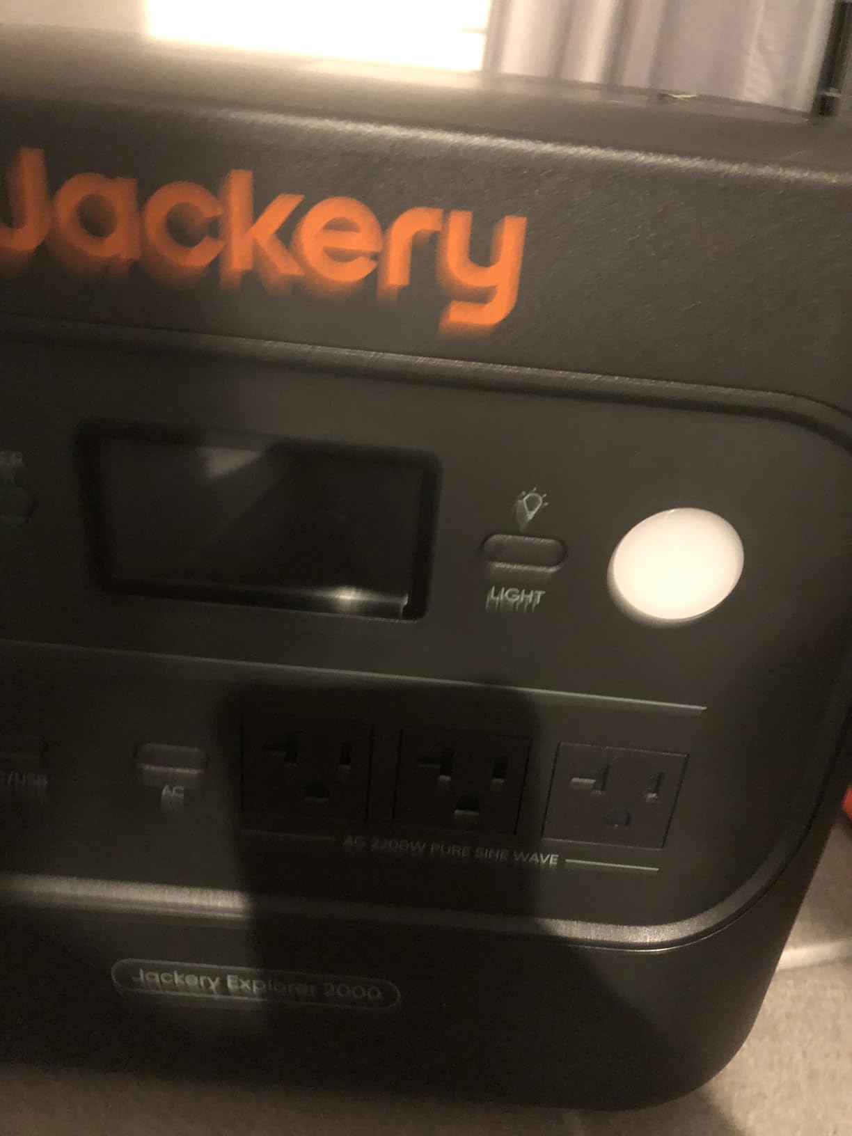 Jackery Explorer 2000 v2 and 2x200W Solar Panels, 2042Wh, 2200W AC Output | LiFePO4 Battery, 20ms UPS, USB-C PD 100W Fast Charging, Solar Generator for Power Outages, Emergencies, Camping customer photo 2