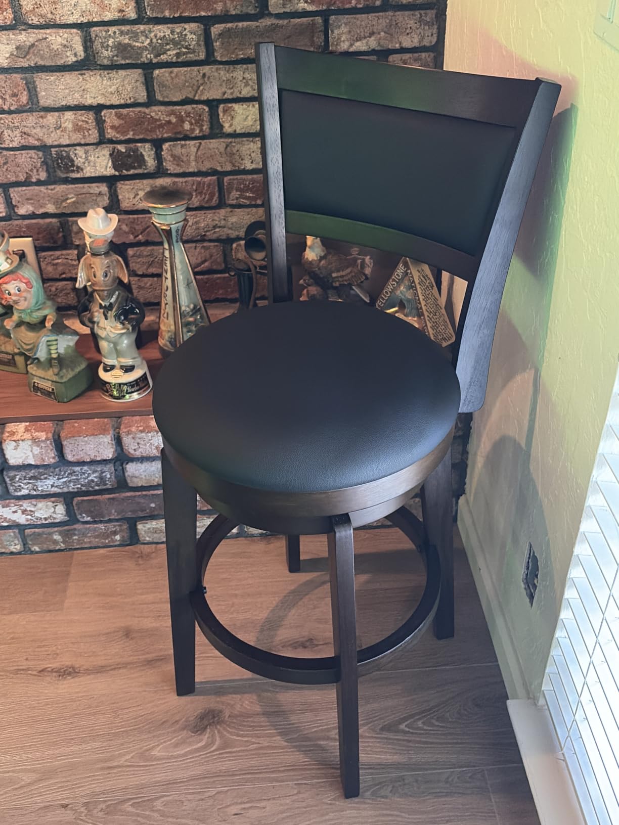 PrimeZone Swivel Bar Stools Set of 4, 30 Inch Bar Height Barstools customer photo 2
